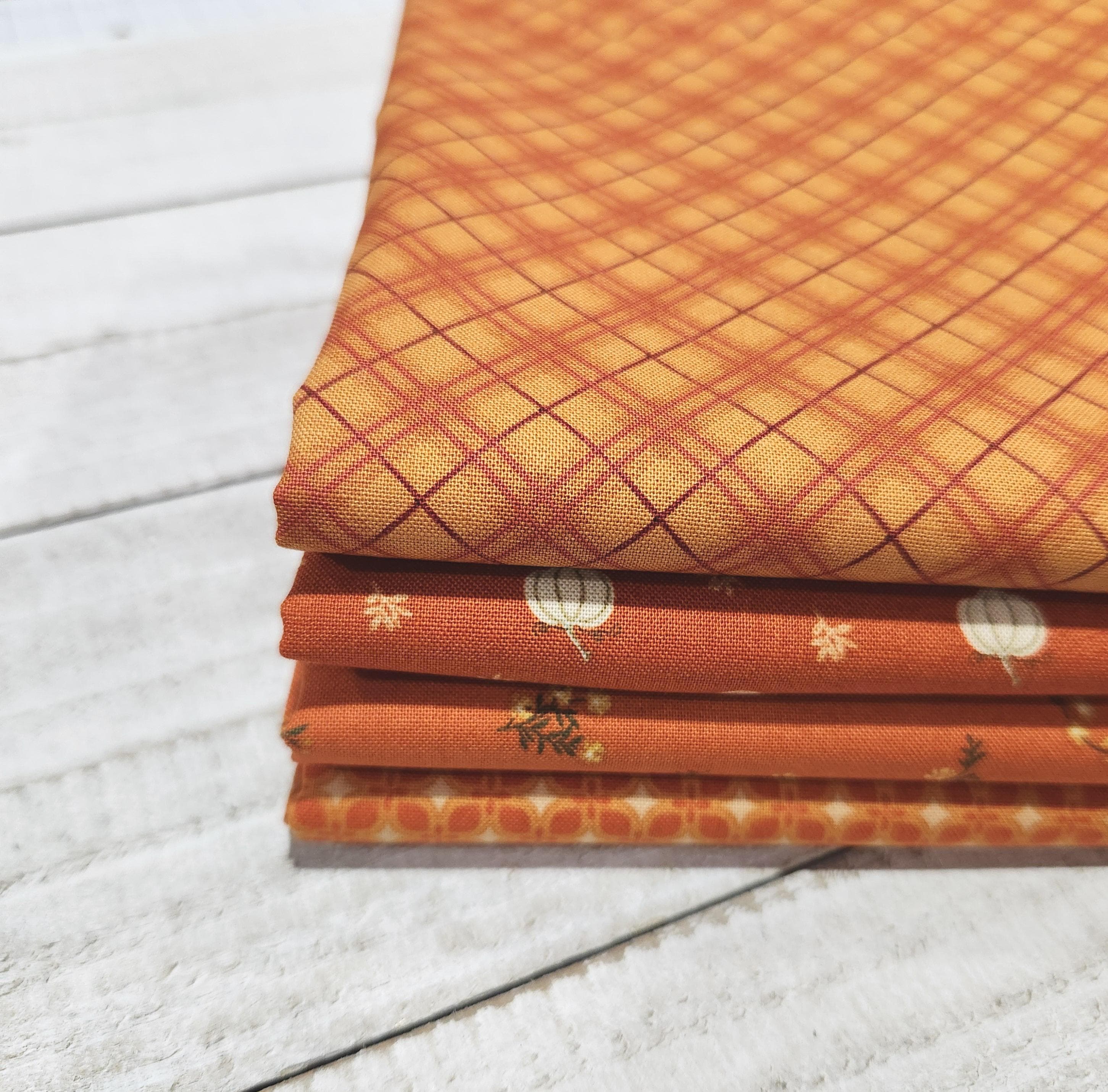 Bountiful - Half Yard Bundle (4 Autumn Fabrics) by Sandy Gervais for Riley Blake Designs