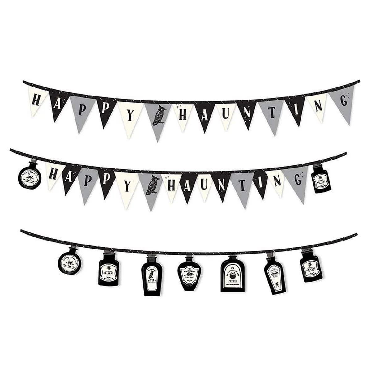 Sophisticated Halloween Bunting Panel (P14627) by My Minds Eye for Riley Blake Designs - image 3
