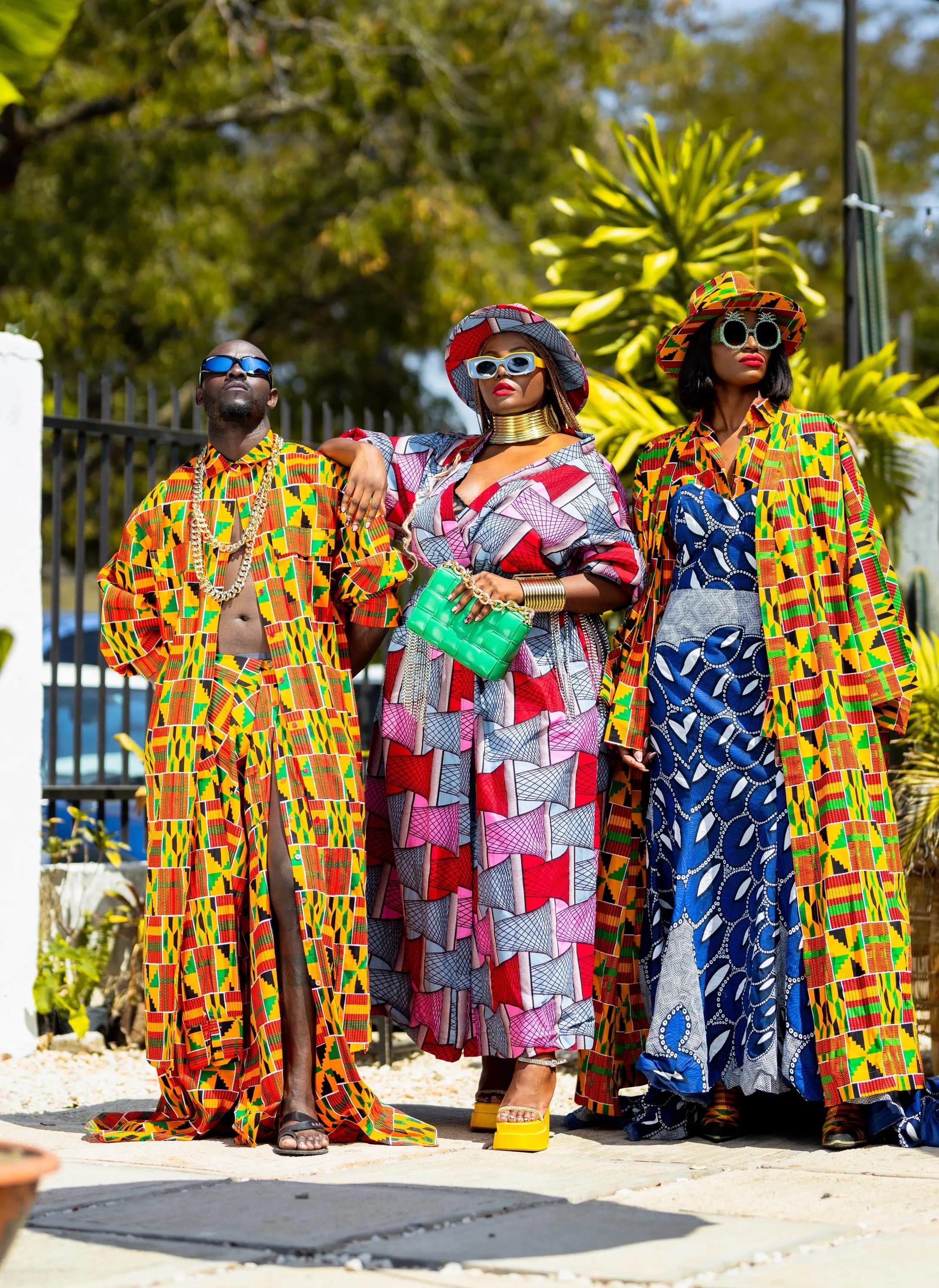Tamela Oversized Ankara African Print Oversized Maxi Kimono Robe Overcoat Duster Size M-2XL/8-18USA - image 5