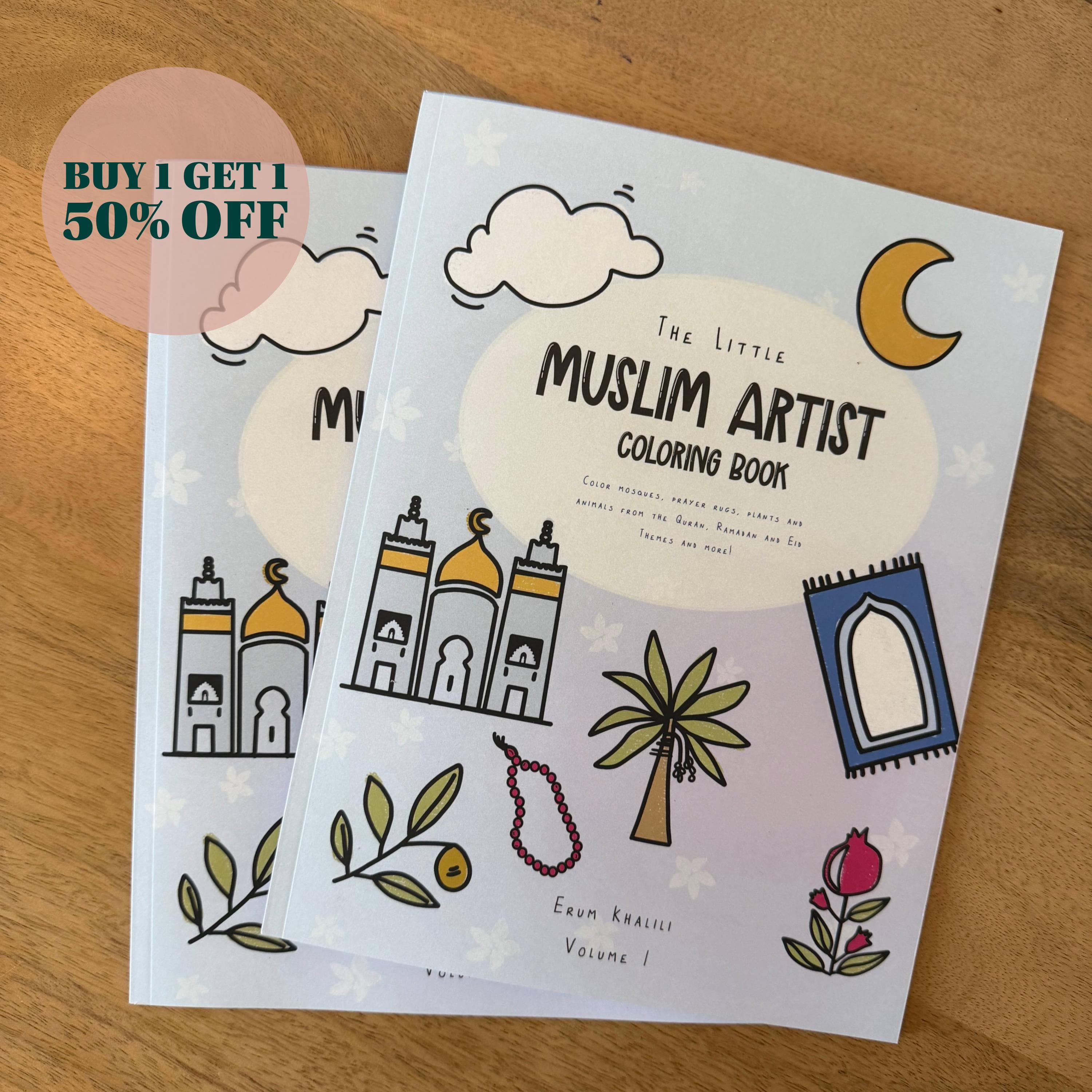 Islamic Coloring Book for Kids | Ramadan Activity Book | Muslim Art & Illustrations | Children Eid Gift