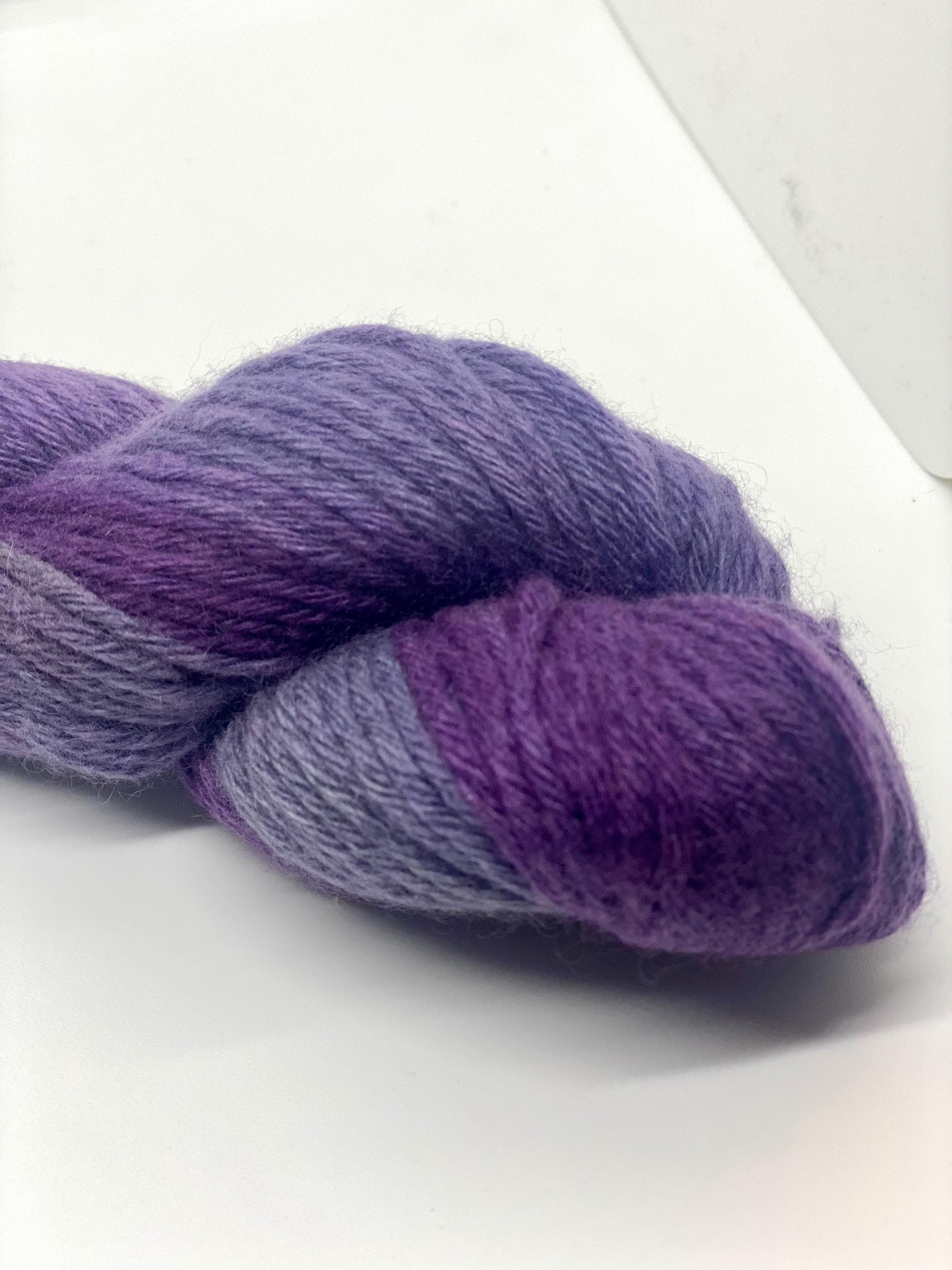 Jade Sapphire 6-Ply Cashmere Yarn:  #15 Smokey Mountain - image 2