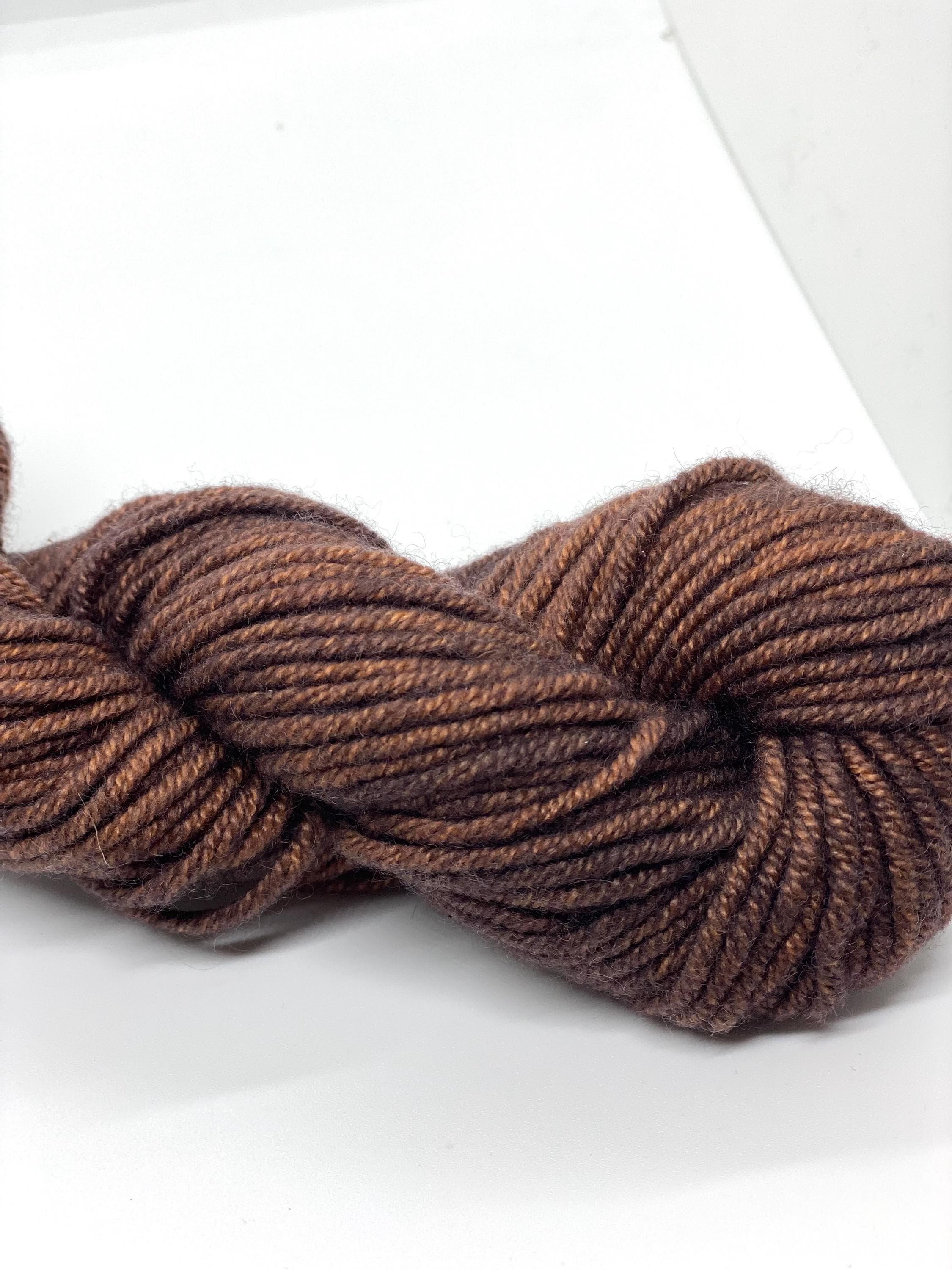 Jade Sapphire 8-Ply Cashmere Yarn - #101 Burnt Toast - image 3