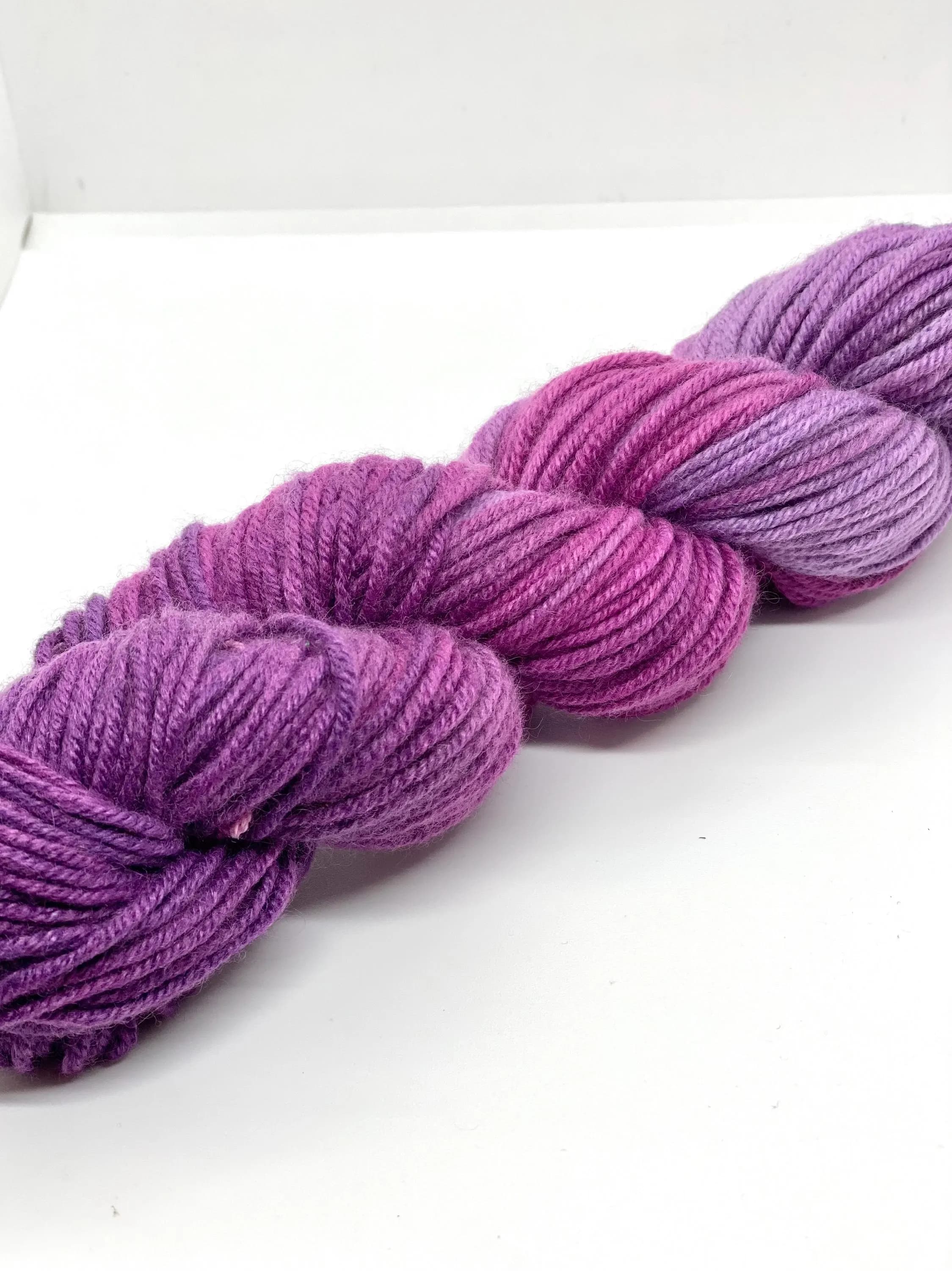 Jade Sapphire 8-ply Cashmere Yarn:  #45 Plum Crazy