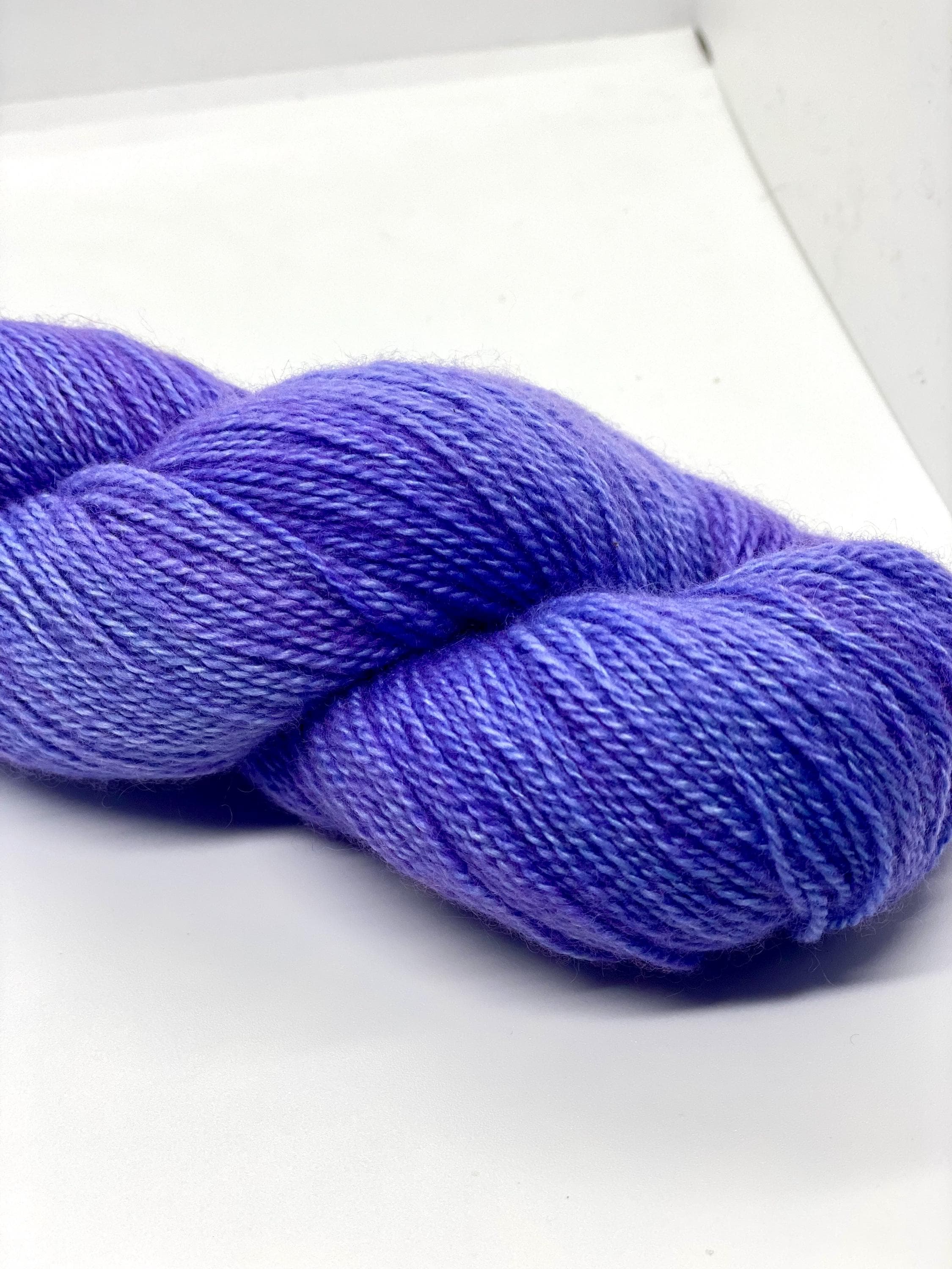Jade Sapphire 2-Ply Cashmere Yarn:  #107 Clematis - image 2