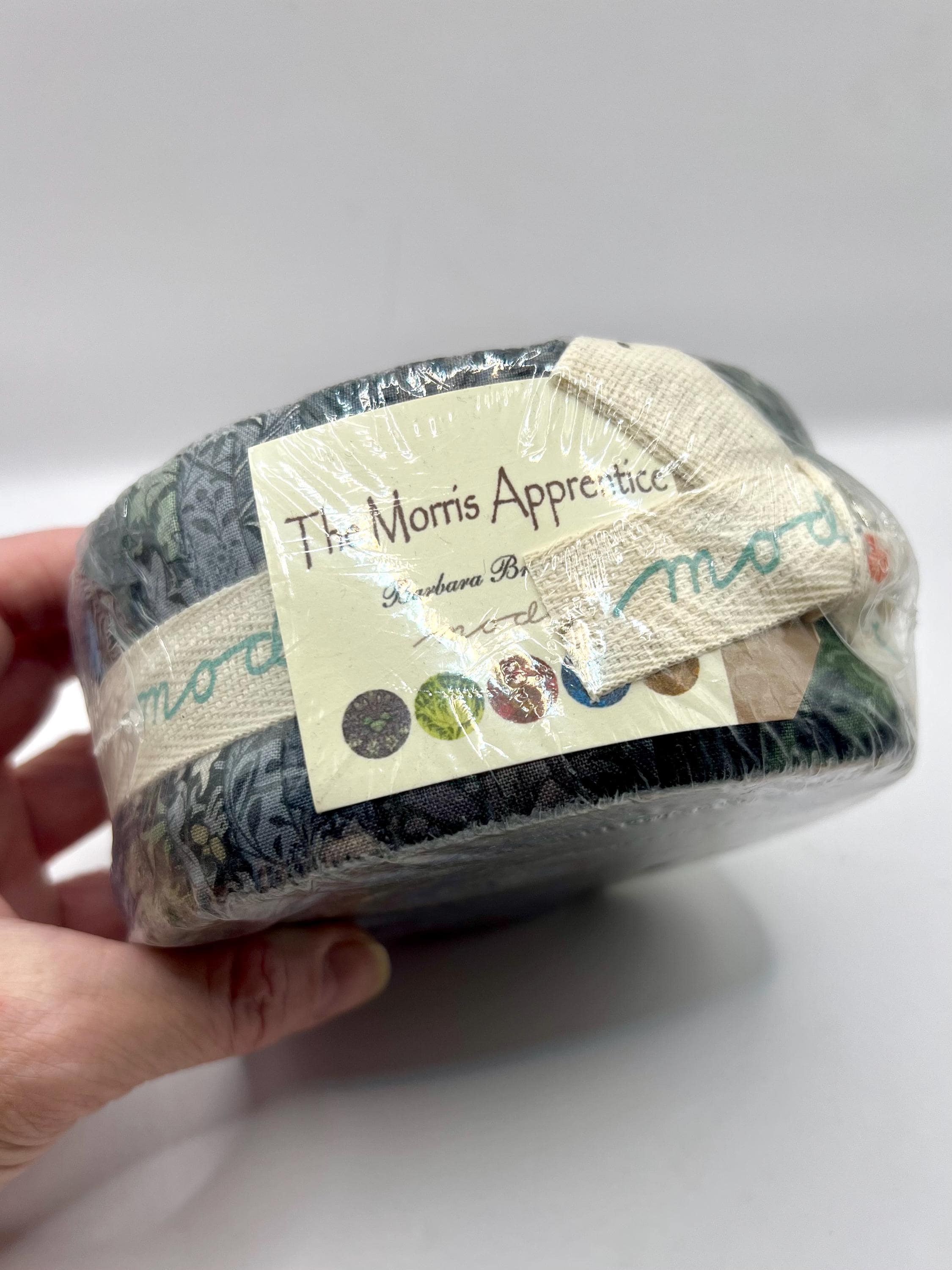 The Morris Apprentice Jelly Roll by Barbara Brackman  for Moda Fabrics - OOP
