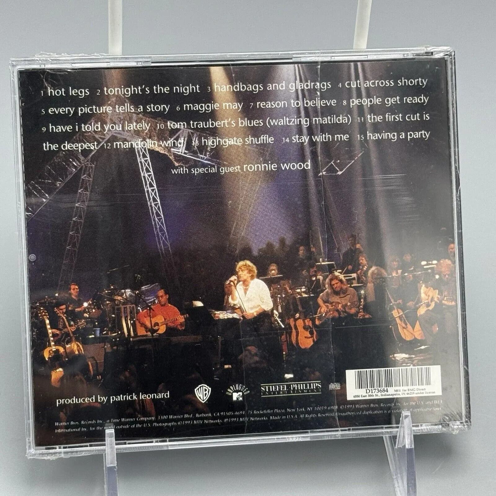 New CD Rod Stewart Unplugged and Seated with Special Guest Ronnie Wood Sealed - image 5