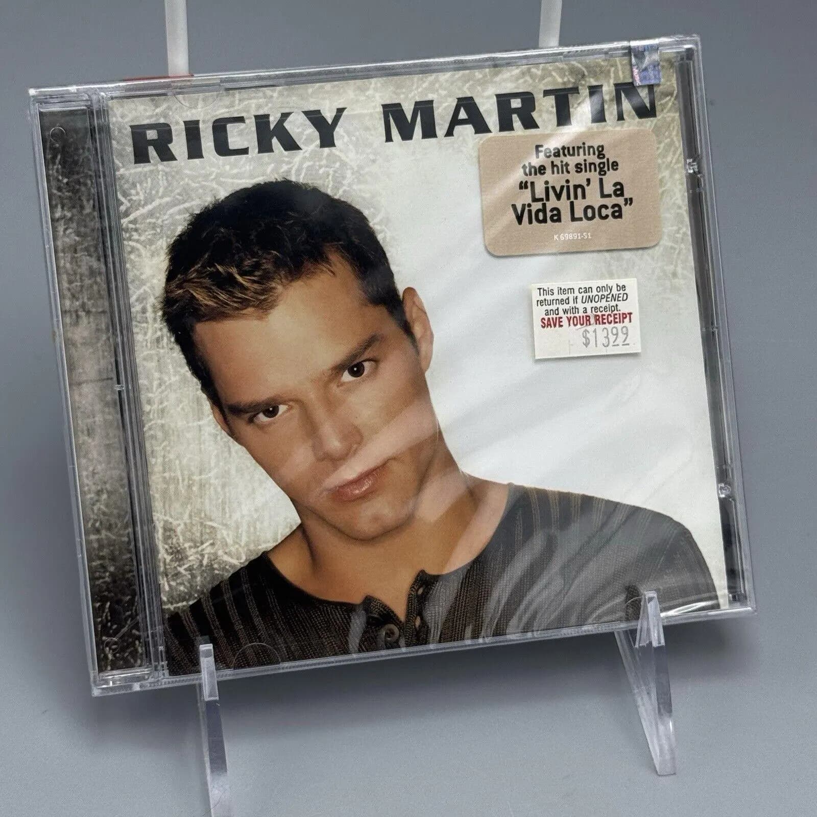 Ricky Martin Audio CD By Ricky Martin Sealed Featuring Livin La Vida Loca NOS