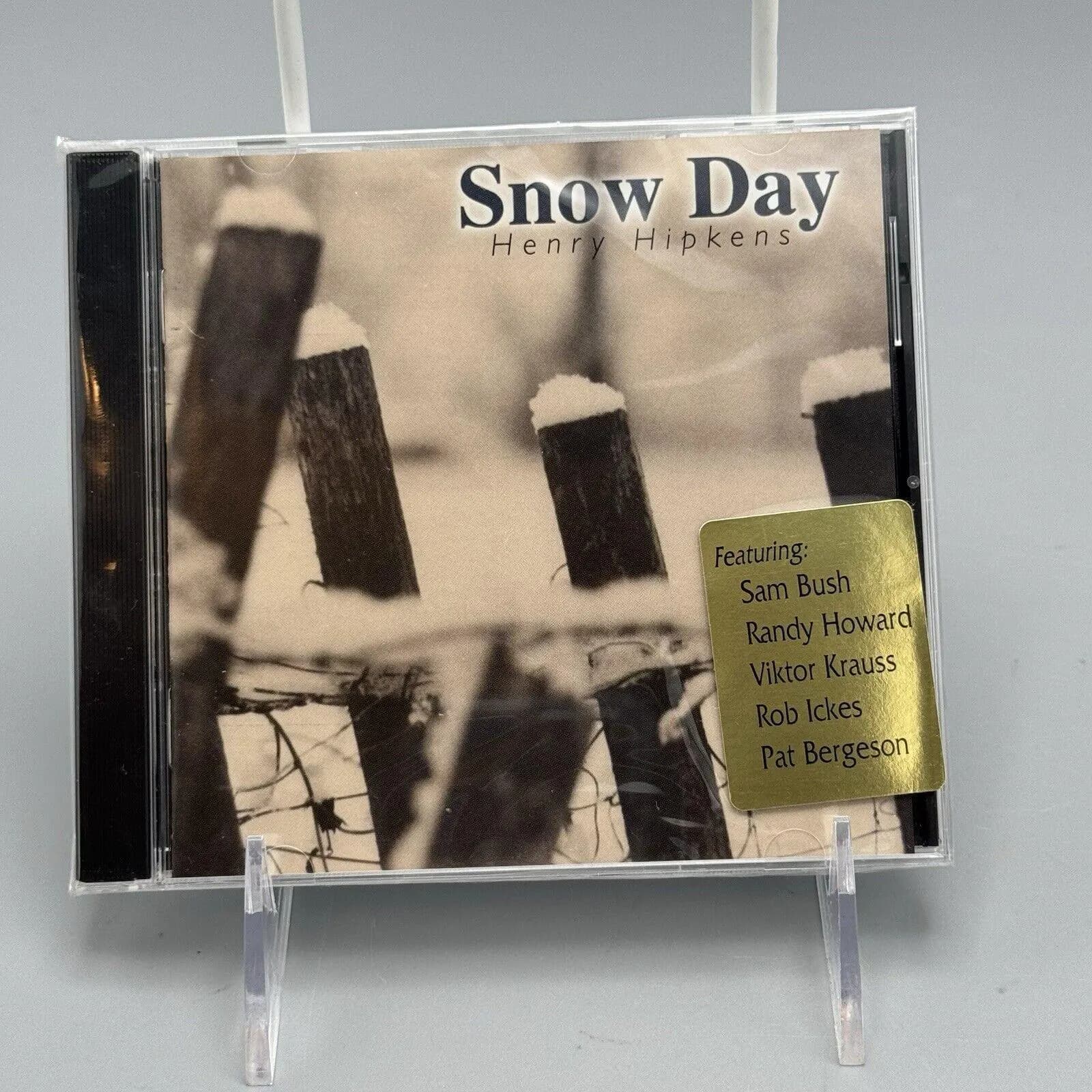 Henry Hipkens Snow Day CD 2000 New Sealed Featuring Bush Howard Krauss Ickes