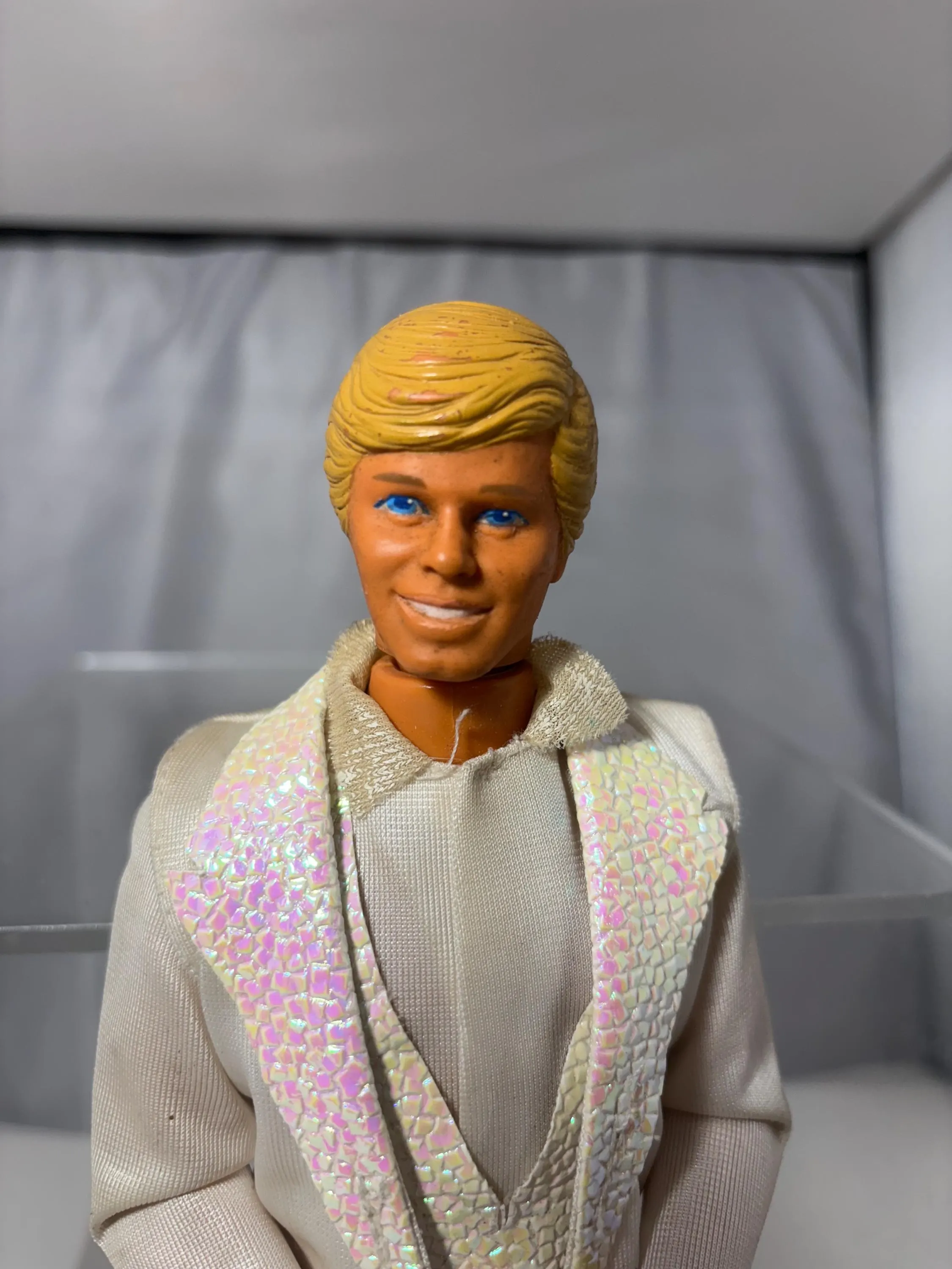 Retro Ken Doll Dance Magic Edition 1989, vintage Barbie companion, posable, display ready, kids room decor - image 4