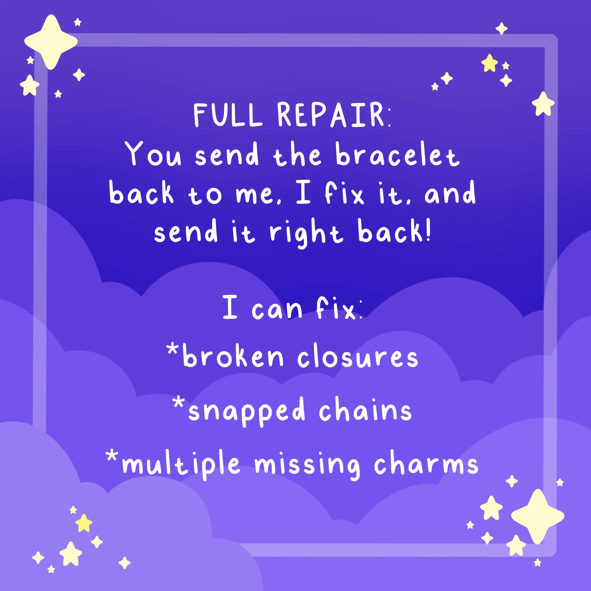 Charm Bracelet Repair Service | Only For Bracelets Purchased From My Shop! - image 4