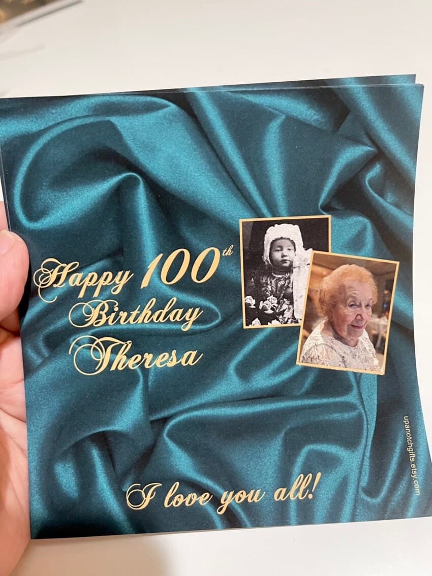 Personalized 50th birthday favors, photo favors, 40th birthday party candy wrappers, milestone birthday favors, 40th birthday favors - image 4