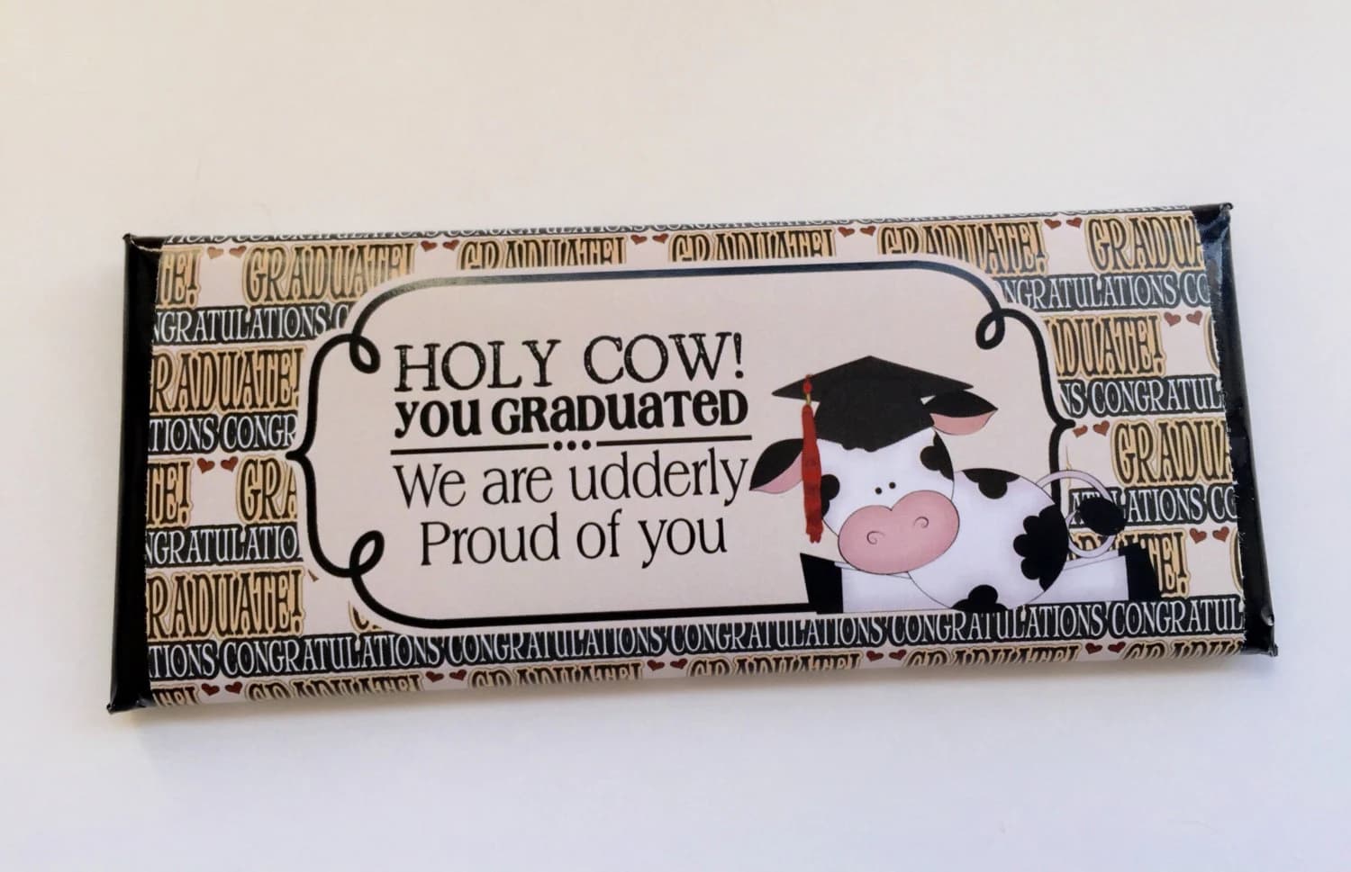 Graduation party favors, graduation candy, holy cow, college graduation, class of 2023, high school graduation, grad party, funny graduation