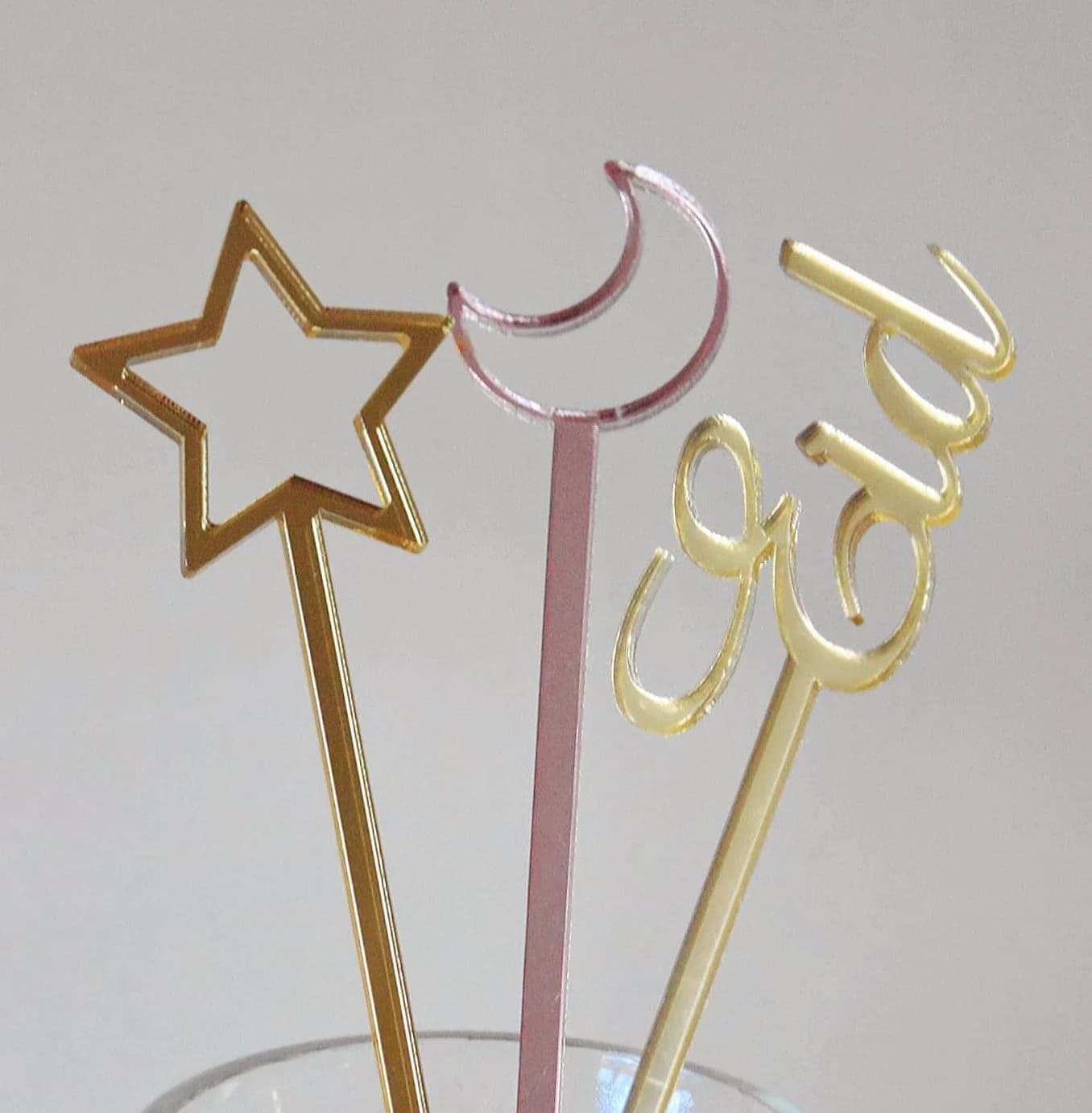 Acrylic Star Drink Stirrer - image 5