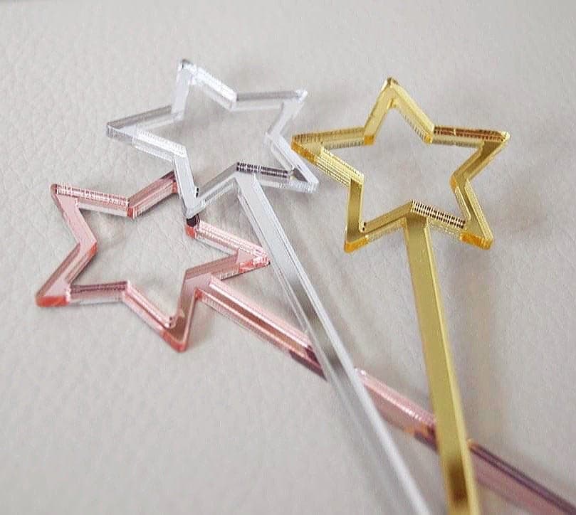 Acrylic Star Drink Stirrer