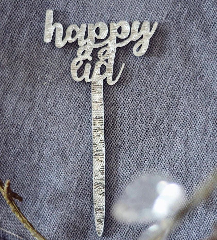 Happy Eid Cupcake Topper