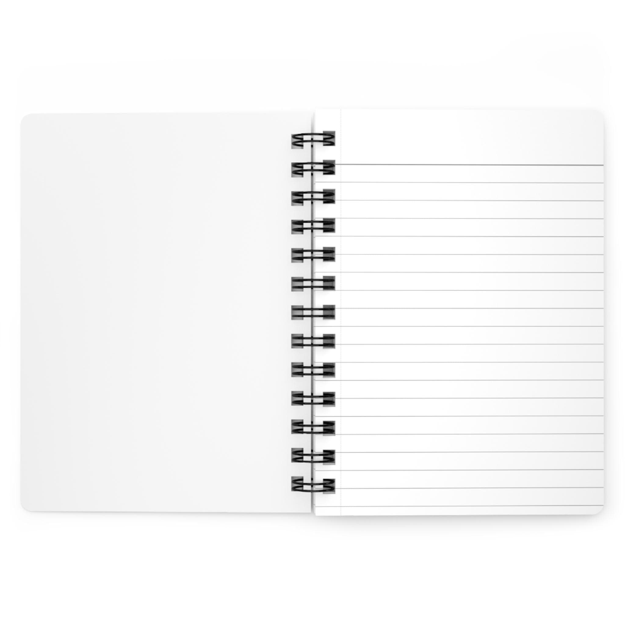 Veiled Woman in Forest Spiral Bound Journal | Floral Nature Illustration - image 3