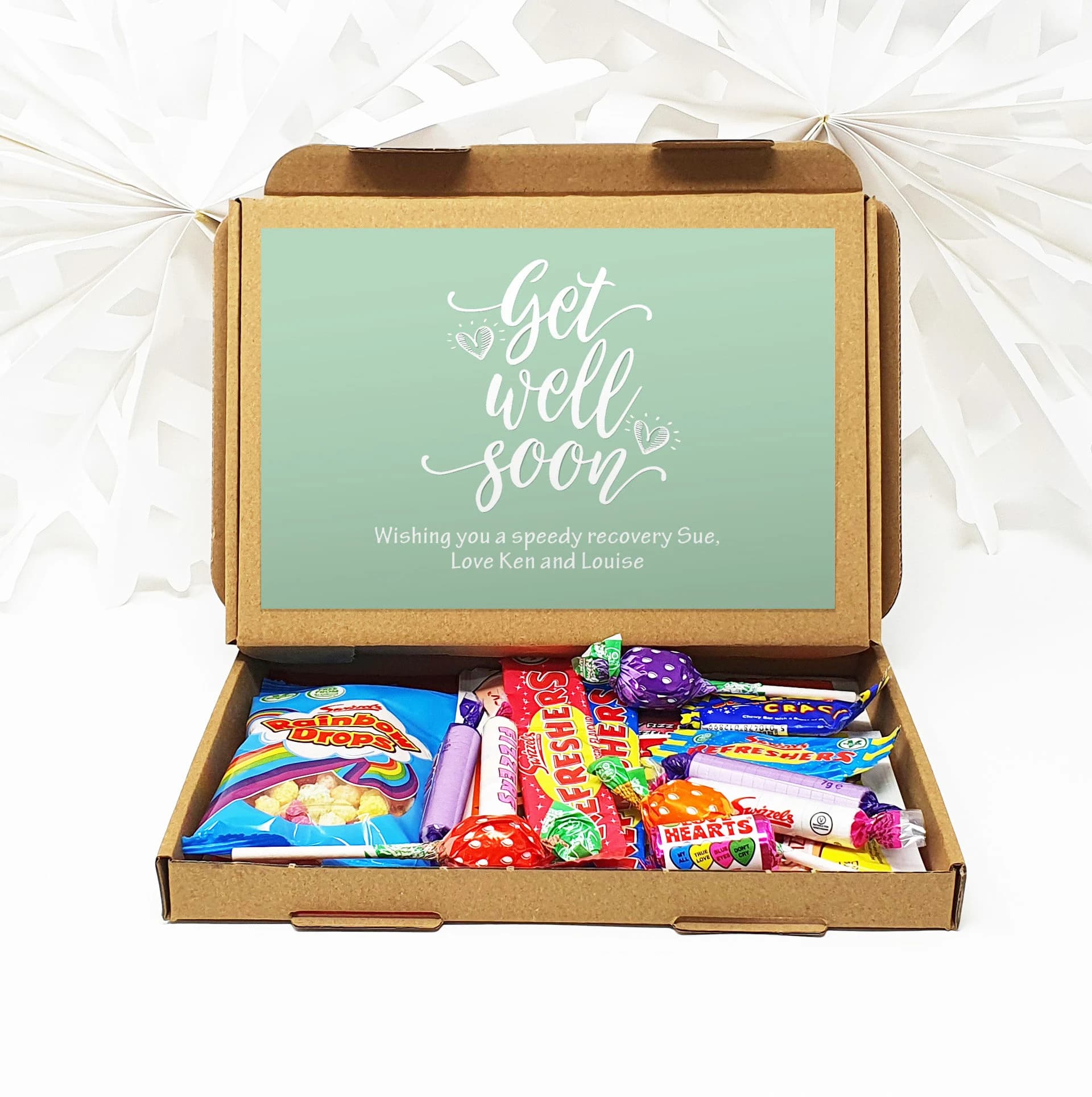 Get well soon Hug in a box, Letterbox gift Afternoon tea, hamper gift, thank you gift, - image 2
