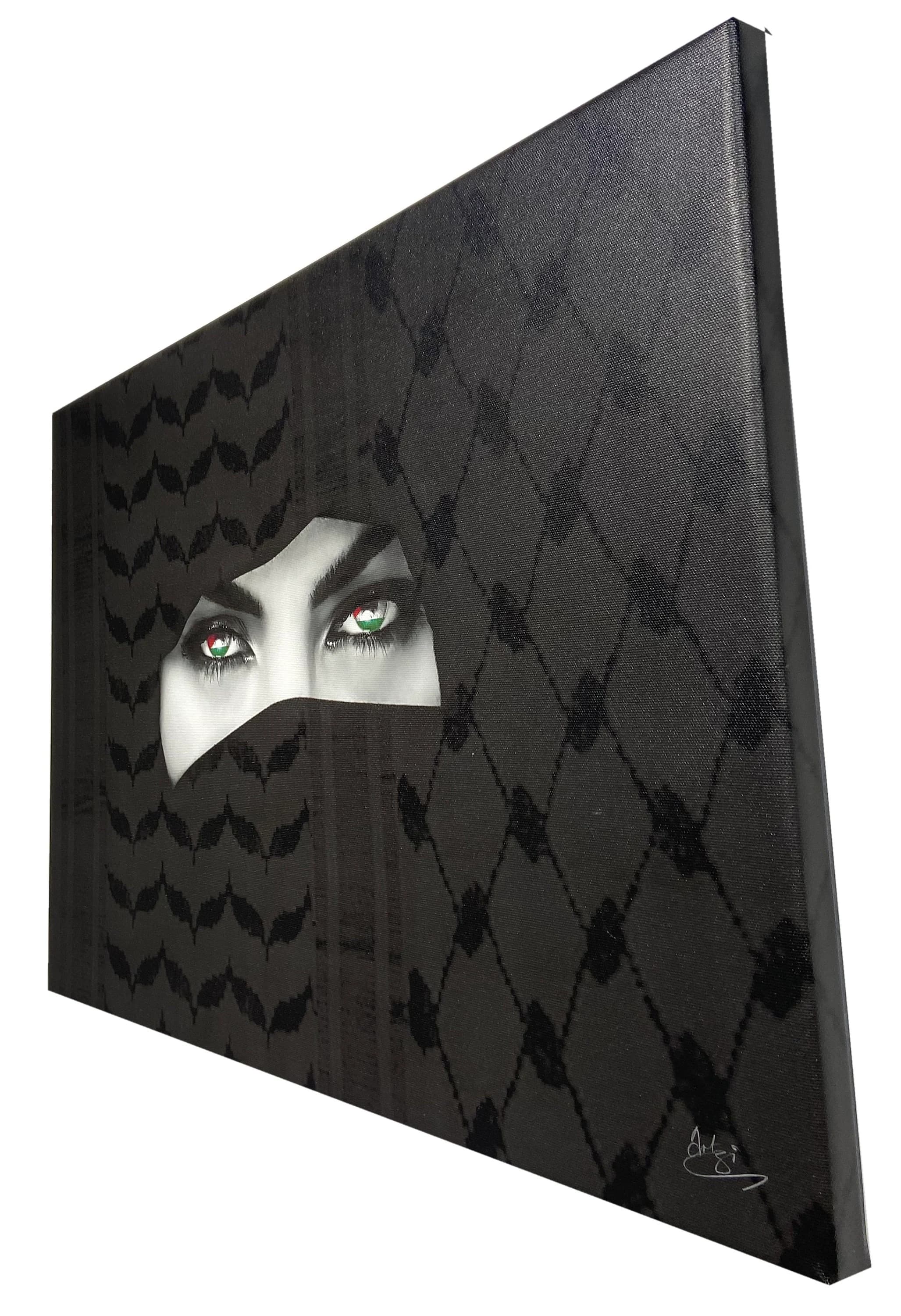 The Eyes Giclée Premium Print Canvas XL - image 4