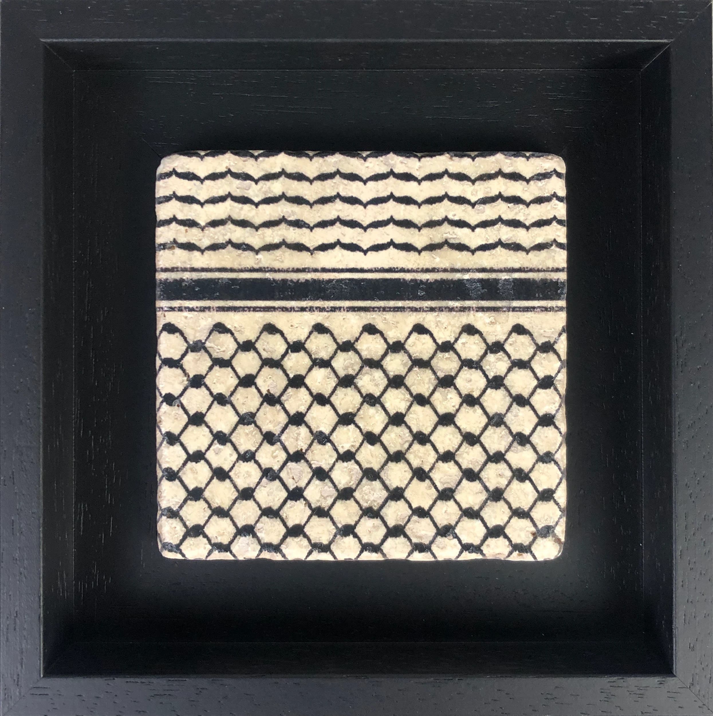 Palestinian Keffiyeh Design Stone Art SMALL - image 4