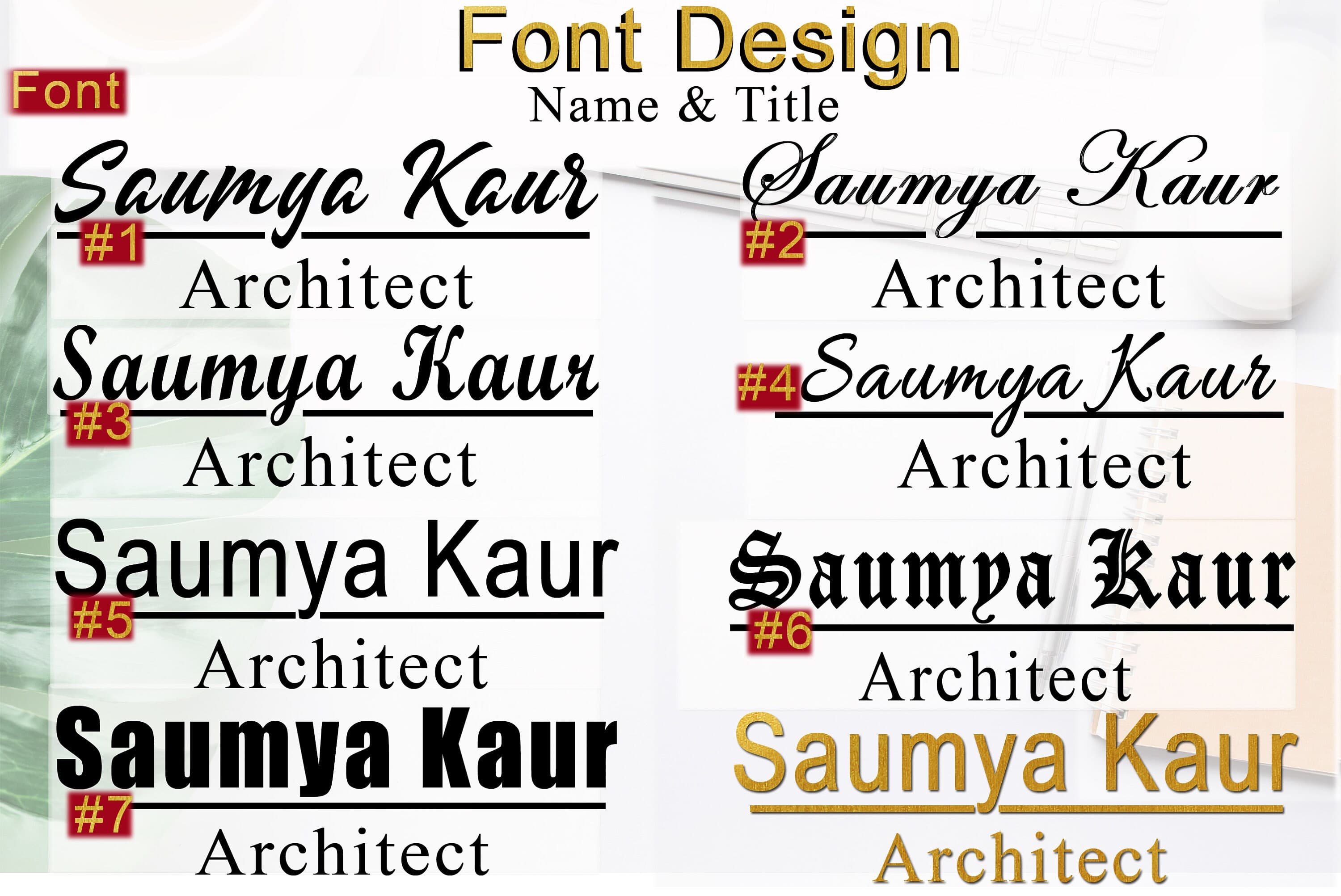 Personalized Acrylic Desk Name Plate, Custom Office Sign, Teacher Gift - image 4