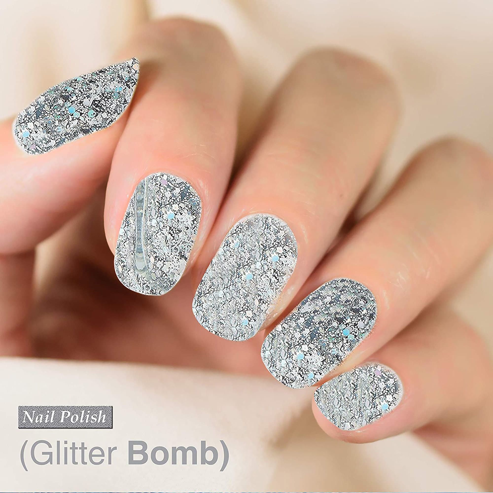 Karma Organic Glitter Nail Polish, Non-Toxic Vegan Nail Art - image 3
