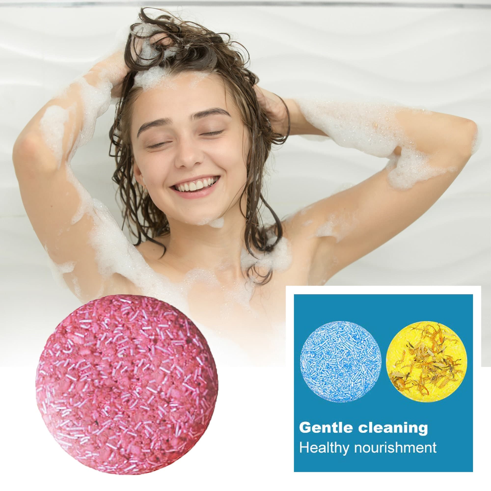 Vegan Shampoo Bar – Natural Wild Fig & Green Tea, Dandruff Control - image 4