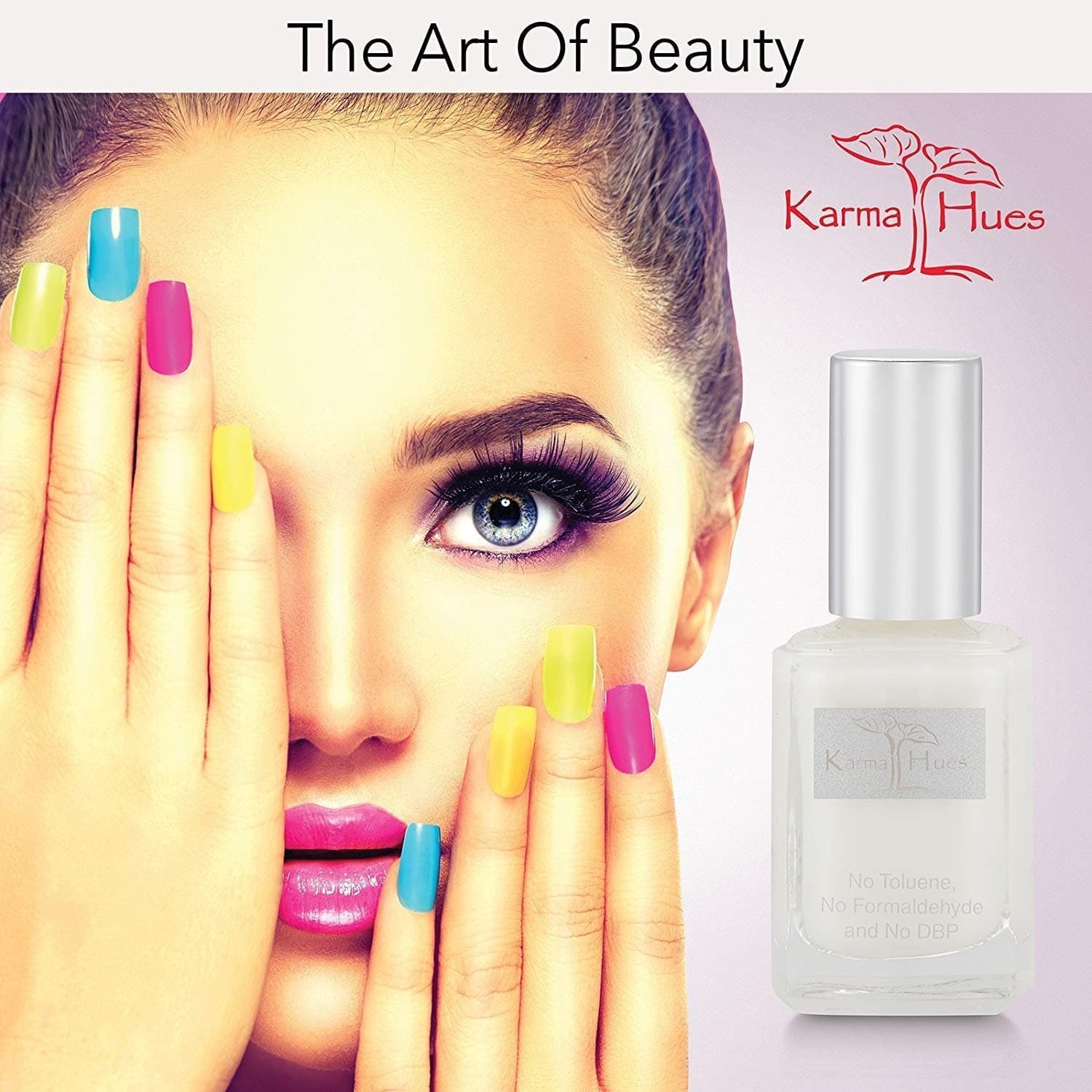 Karma Organic Non-Allergenic Nail Polish (White CAPS ON The Hudson) - image 2