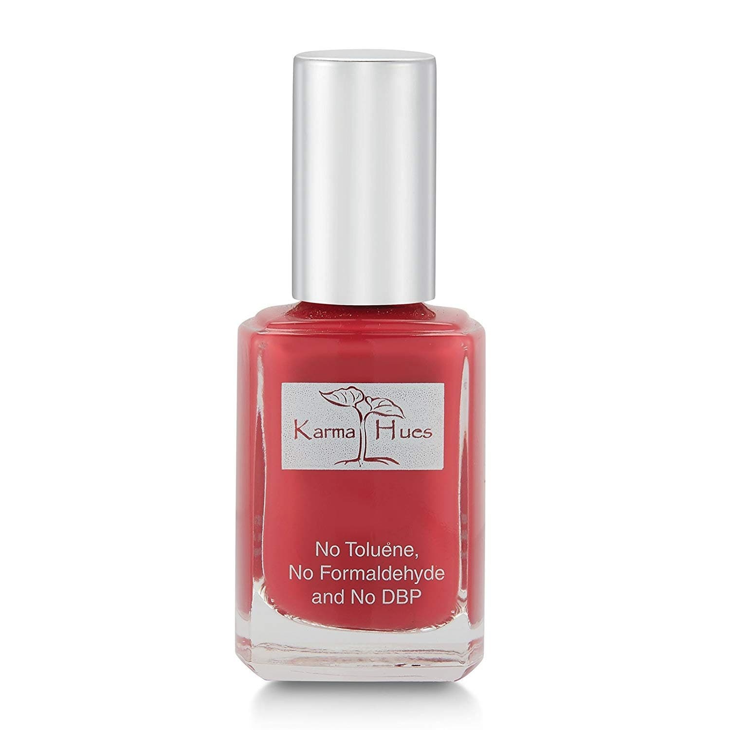Karma Organic Red Nail Polish, Non-Toxic Vegan Nail Paint (Victorian Holiday)