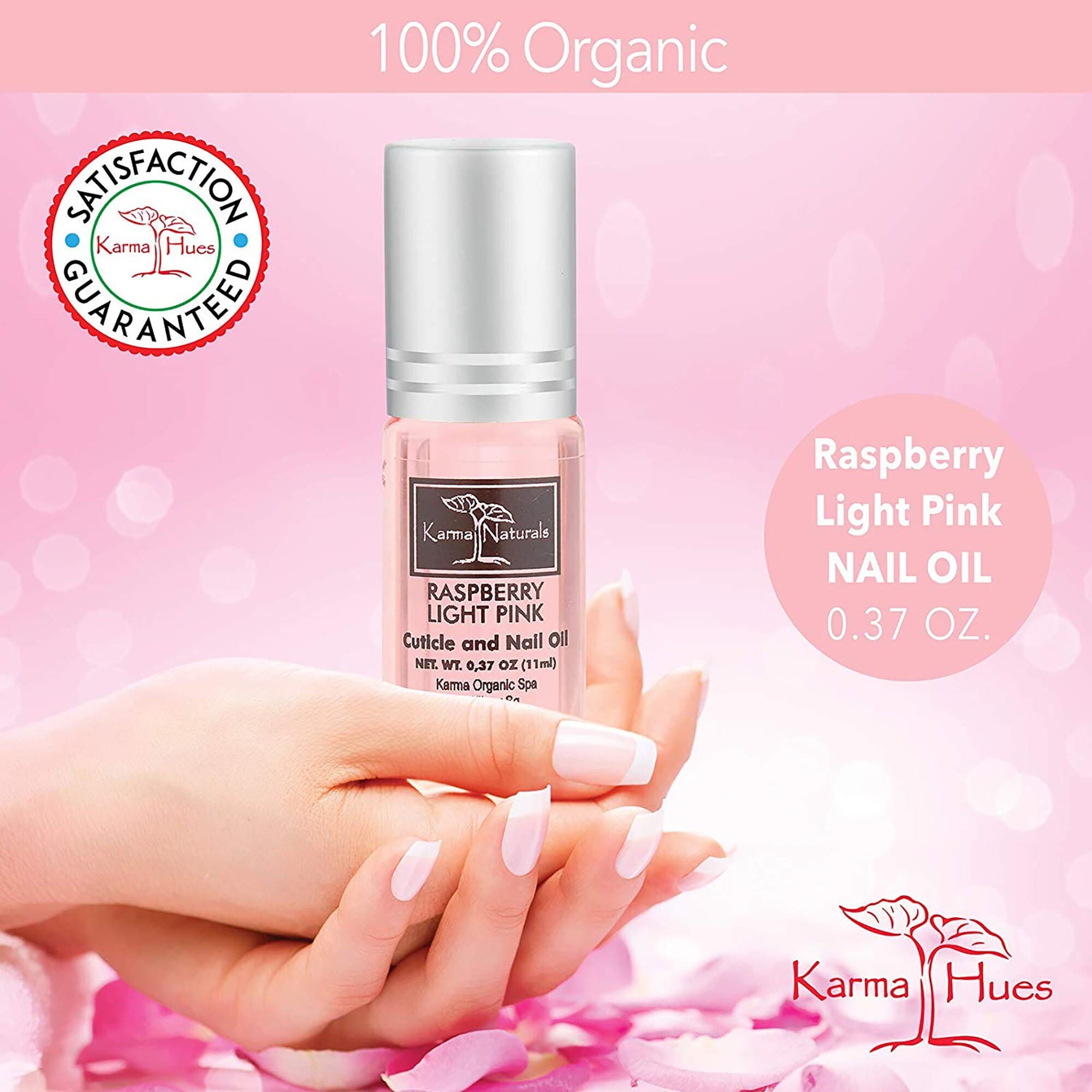 Karma Organic Raspberry Cuticle Oil-Daily Natural Moisturizer for Nails - image 5