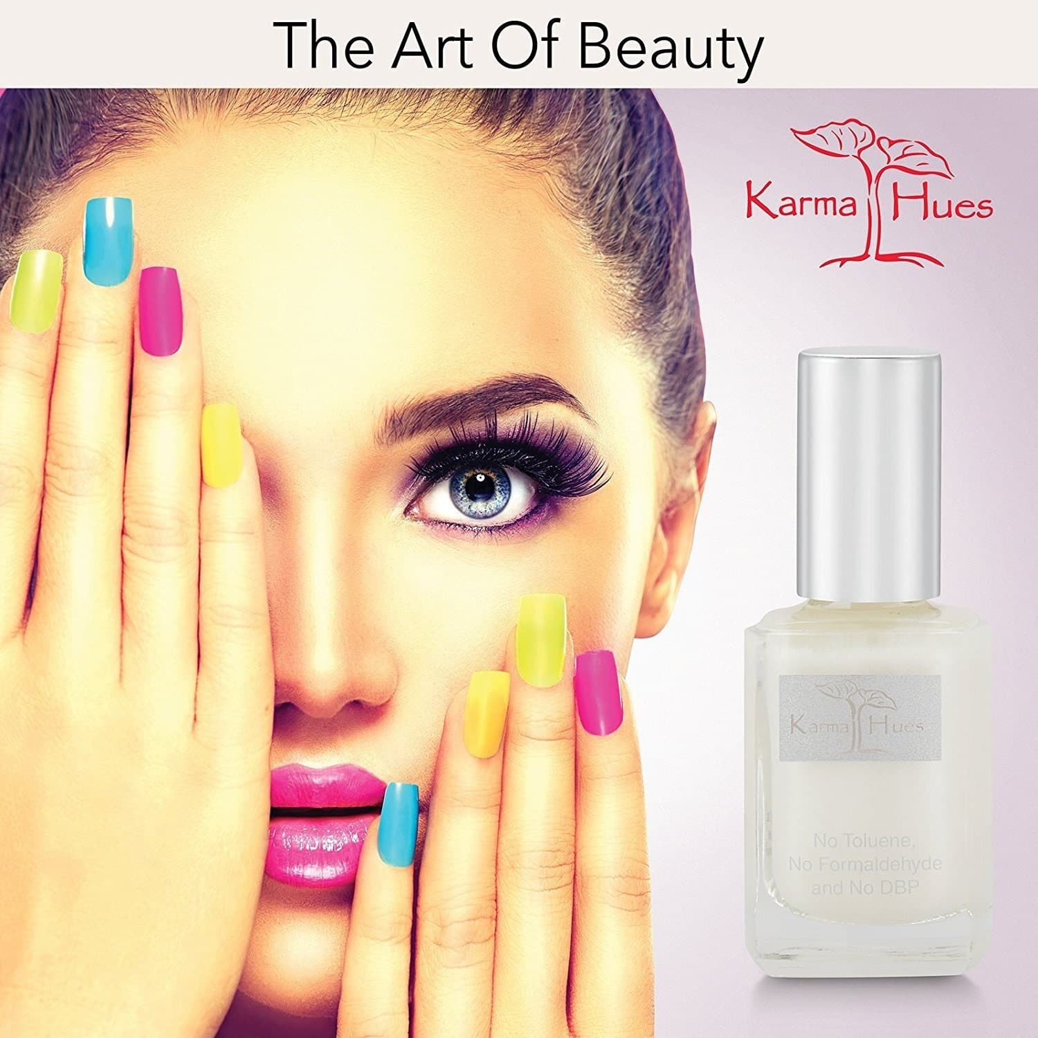 Karma Organic Non-Allergenic Nail Polish (NIGHT JASMINE) - image 4