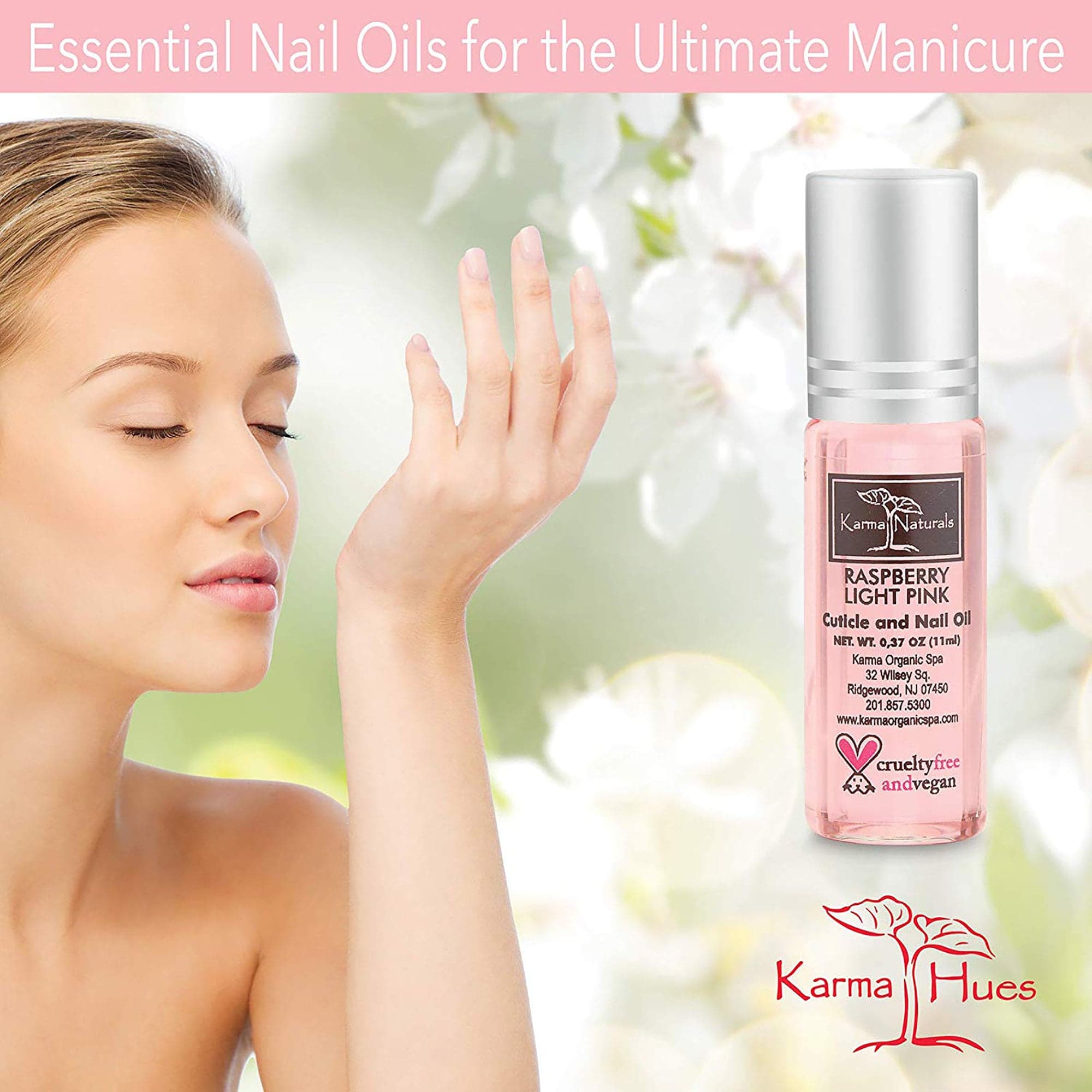 Karma Organic Raspberry Cuticle Oil-Daily Natural Moisturizer for Nails - image 4