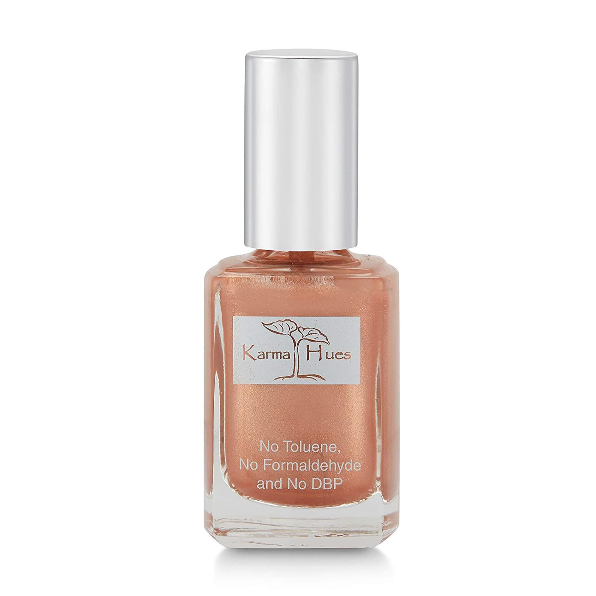 Karma Organic Beach Bronze Nail Polish, Non-Toxic Vegan Nail Paint