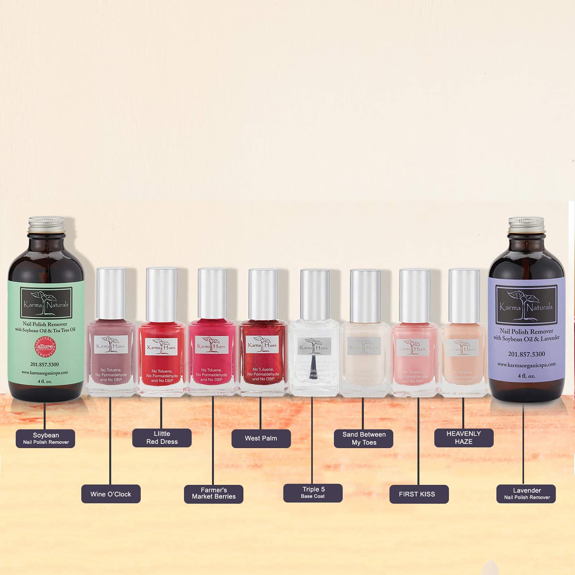 Christmas Nail Polish Set – Non-Toxic Vegan Nail Art, Natural Remover (Pack of 10) - image 4