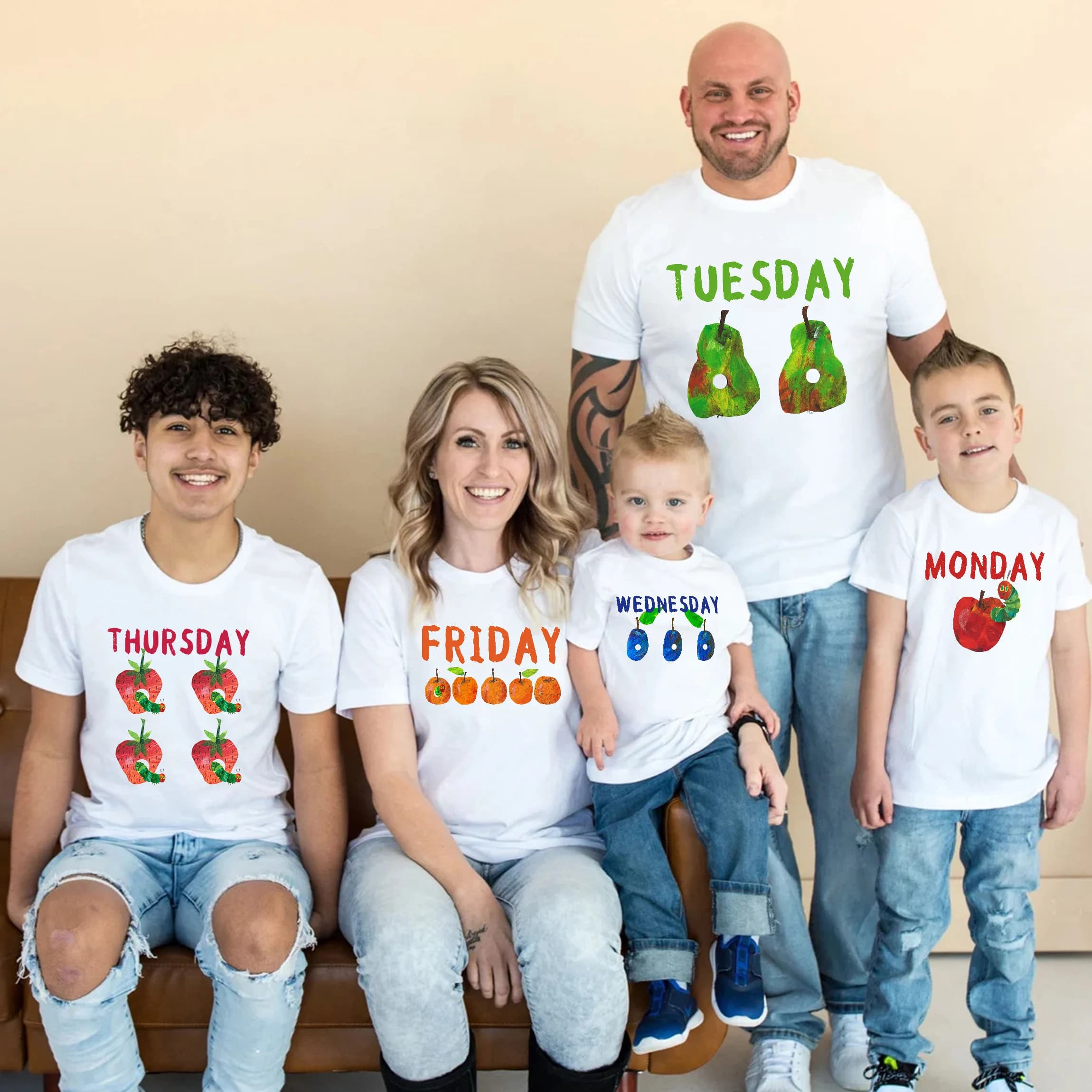 Very Hungry Caterpillar Sweatshirt, Custom Shirt, Very Hungry Caterpillar Fruits, Bookish Shirts, Caterpillar Tee, Book Lover Gift - image 4