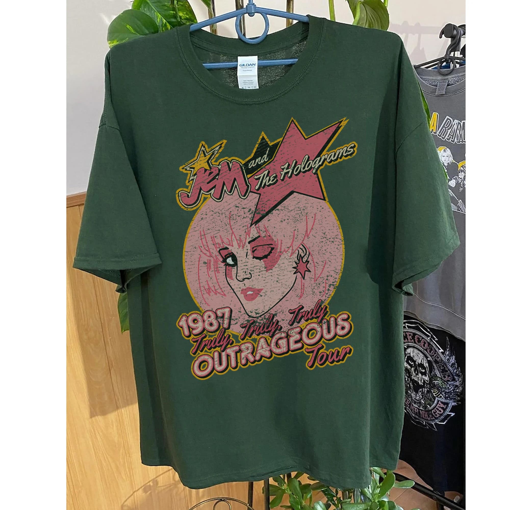Jem And The Holograms Tour 80's Shirt, Jem Shirt, Misfits Shirt, Music Band Shirt, Jem Hollograms Shirt, Gift For Fans - image 4