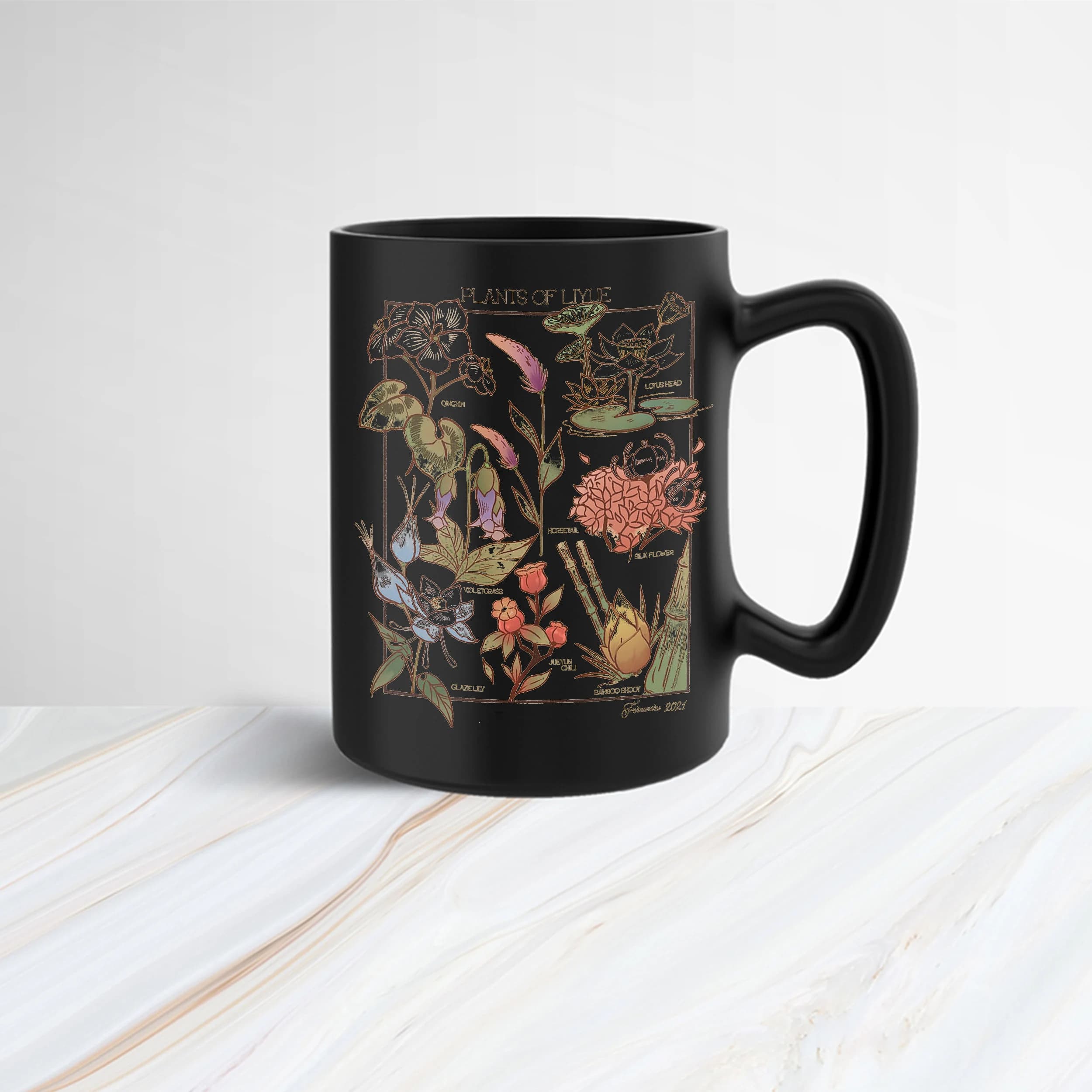 Impact Flower Mugs, Genshin Merch, Genshin Impact Mugs, Gift For Gamer, Anime Mugs, Gamer Gift - image 3