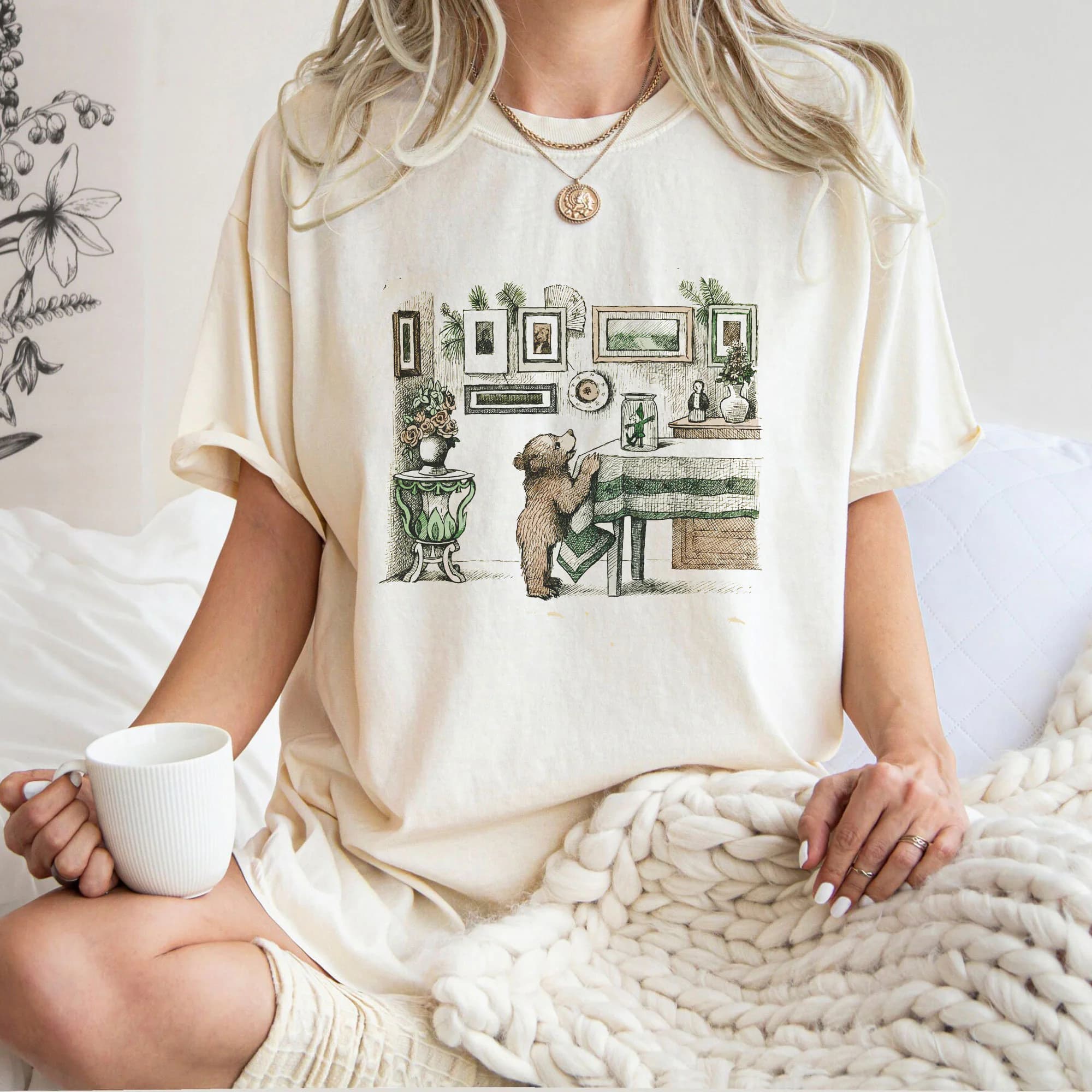 Little Bear Shirt, Vintage Book Cover Shirt, Little Bear Kids Shirt, Toddler Shirt, Retro Little Bear Shirt, Vintage Classic Book Shirt - image 3