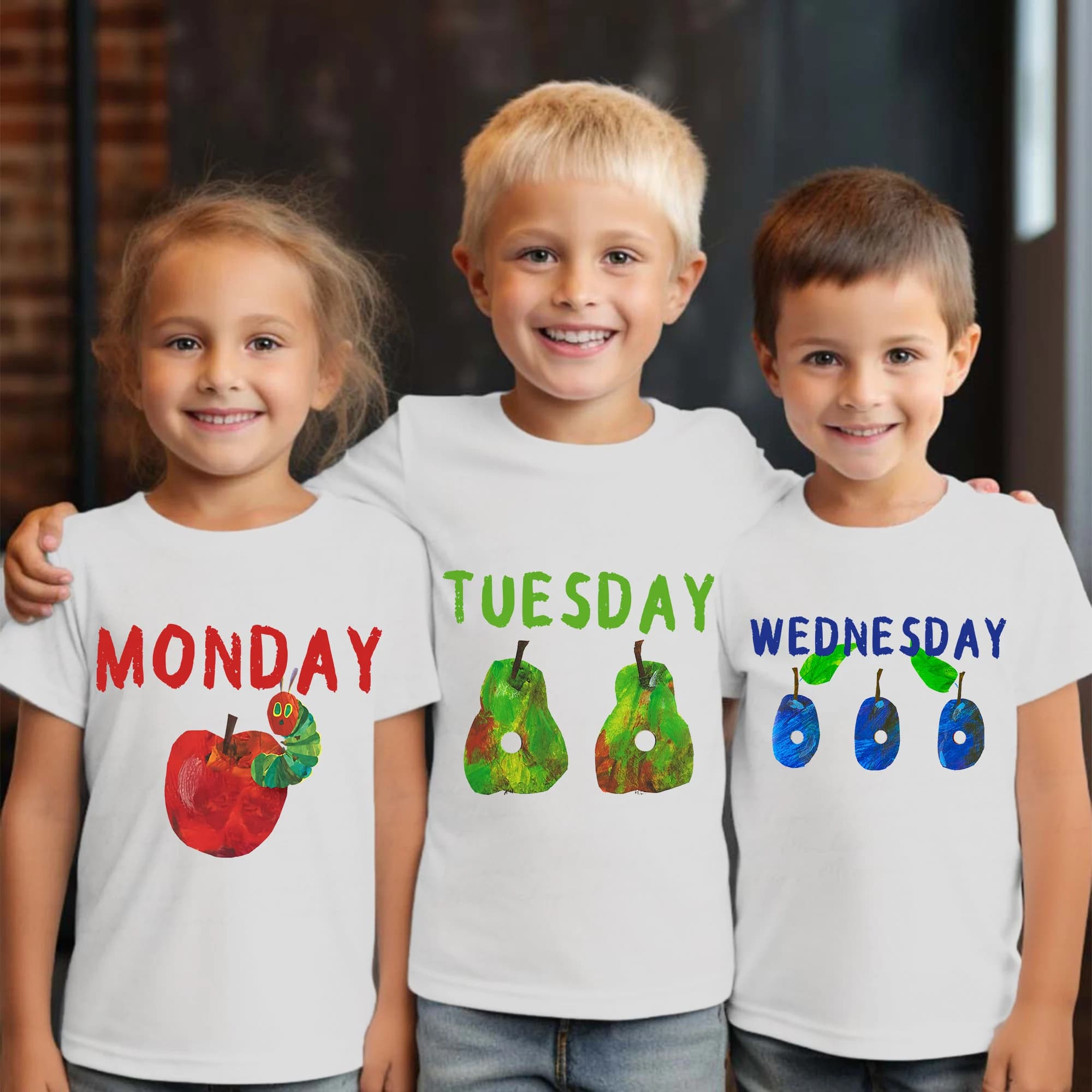 Custom Hungry Caterpillar Youth Shirt, Kids Shirt, Caterpillar Kid, Children Book Shirt, Birthday Shirt, Caterpillar Family Matching Tee