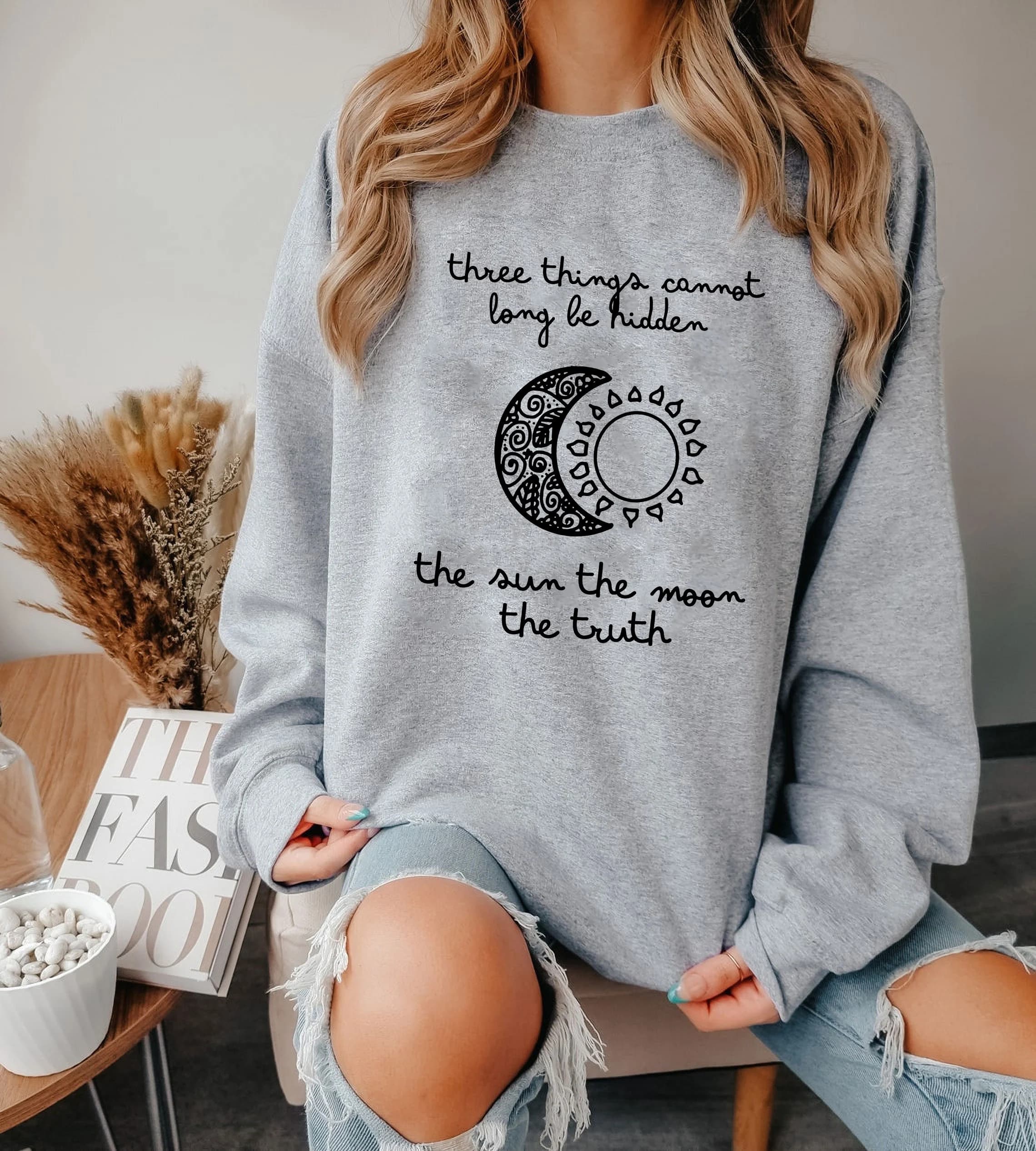 Teenwolf Shirt, Three Things Cant Be Hidden The Sun, The Moon, And The Truth, Stiles Stilinski, Beacon Hills , Supernatural, Unisex Clothing - image 4