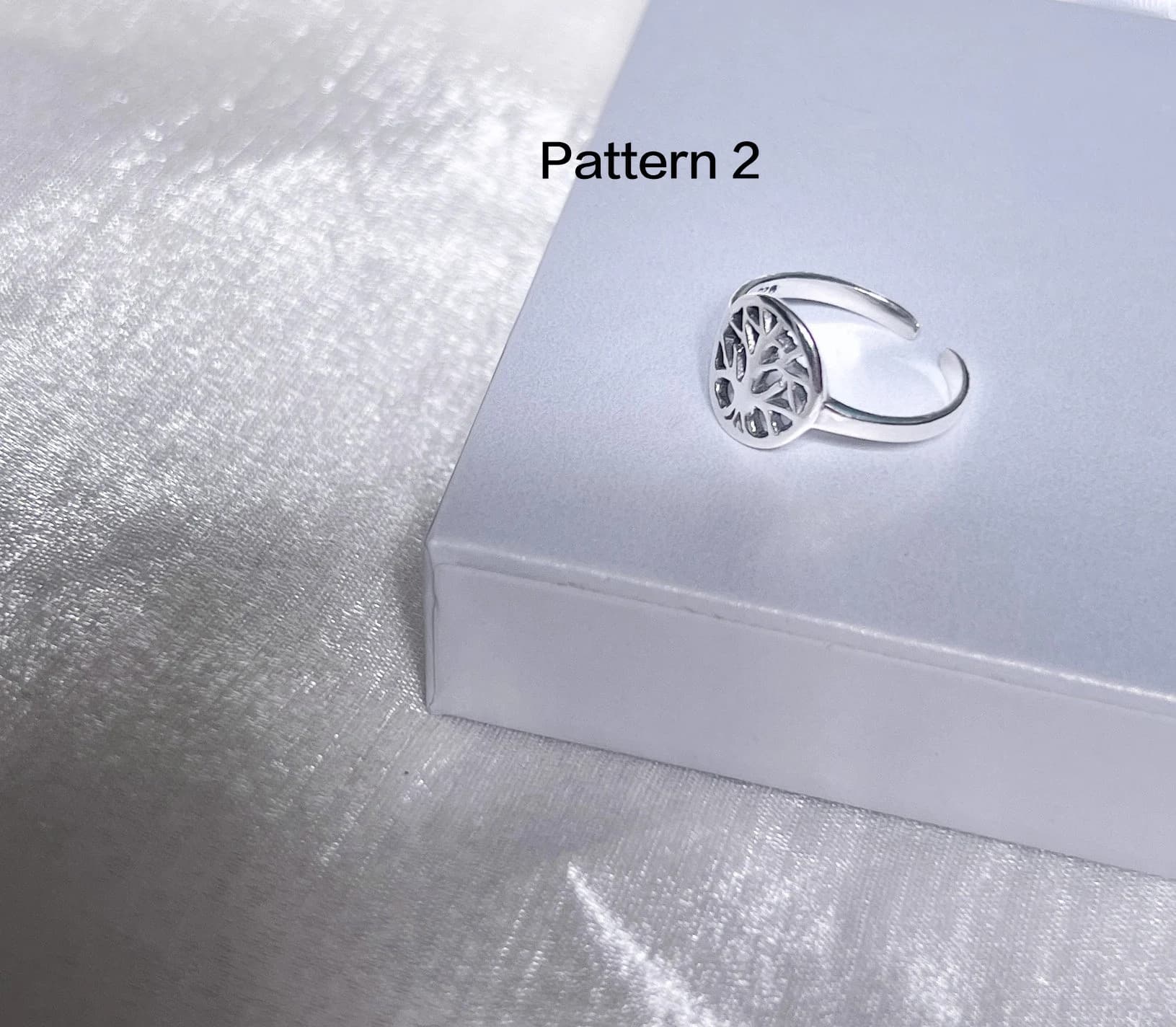 Sterling Silver Tree of Life Toe Ring, Celtic Knot Toe Ring, Pinky Silver,  Irish Jewelry, Summer Jewelry,  Mother's  Day Gift(TR20) - image 5