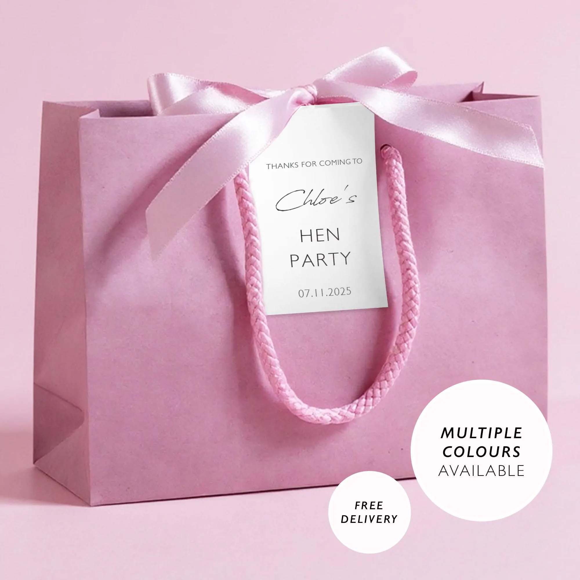 Hen Party Bags Hen Do Party Bag Favors Hen Do Gift Ideas Bachelorette Party Personalised Bride to Be Bag Gift Bag Filler Hen Favour