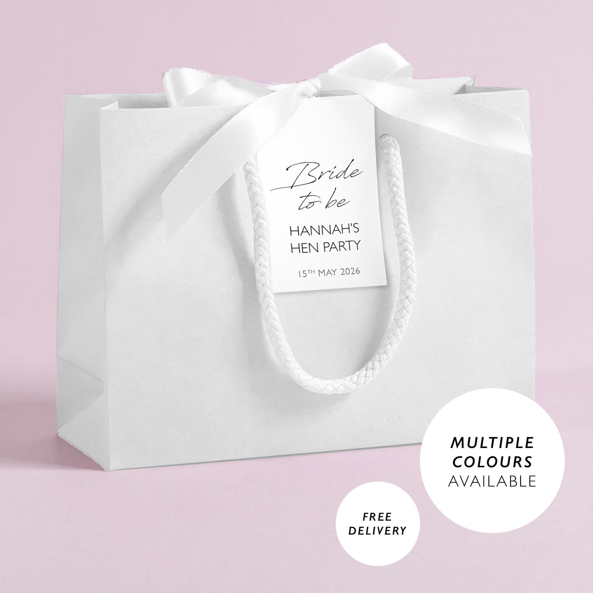 Hen Party Bags Personalised Bride to Be Gift Ideas Hen Do Party Bag Favors Bachelorette Party Bag Fillers Hen Favour - image 2