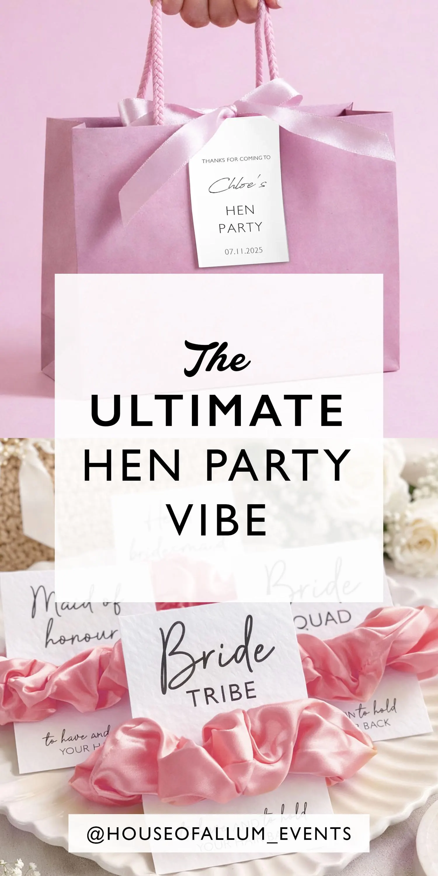 Hen Do Scrunchie Favours Disco Bride Era  Hen Party Bags and Gifts  Personalised Hair Tie Favours for Bride Tribe & Bride Squad - image 4