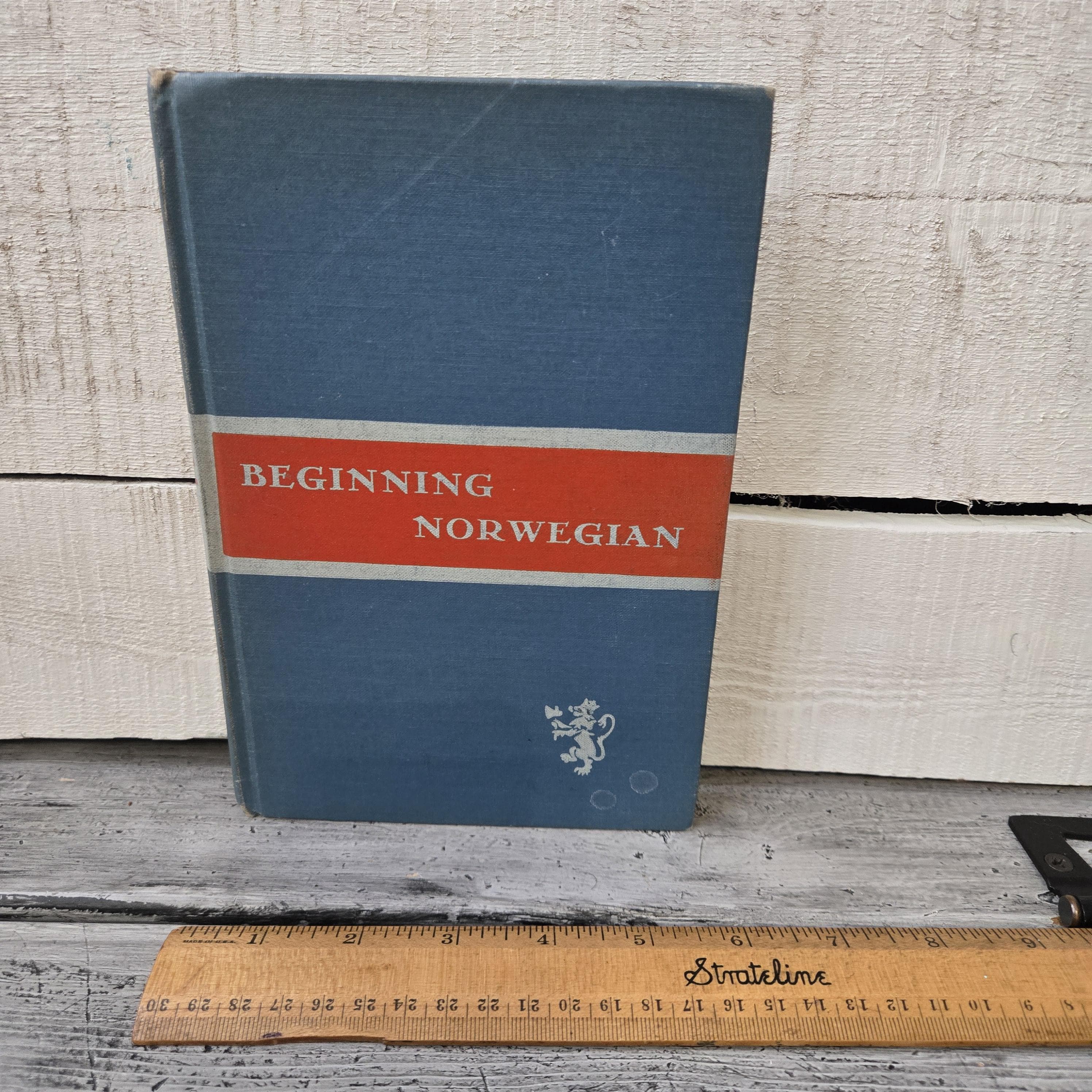 Beginning Norwegian A Grammar and Reader by Einar I. Haugen 1946, vintage Norwegian grammar book 1940's, vintage Norwegian reader 1940's - image 5