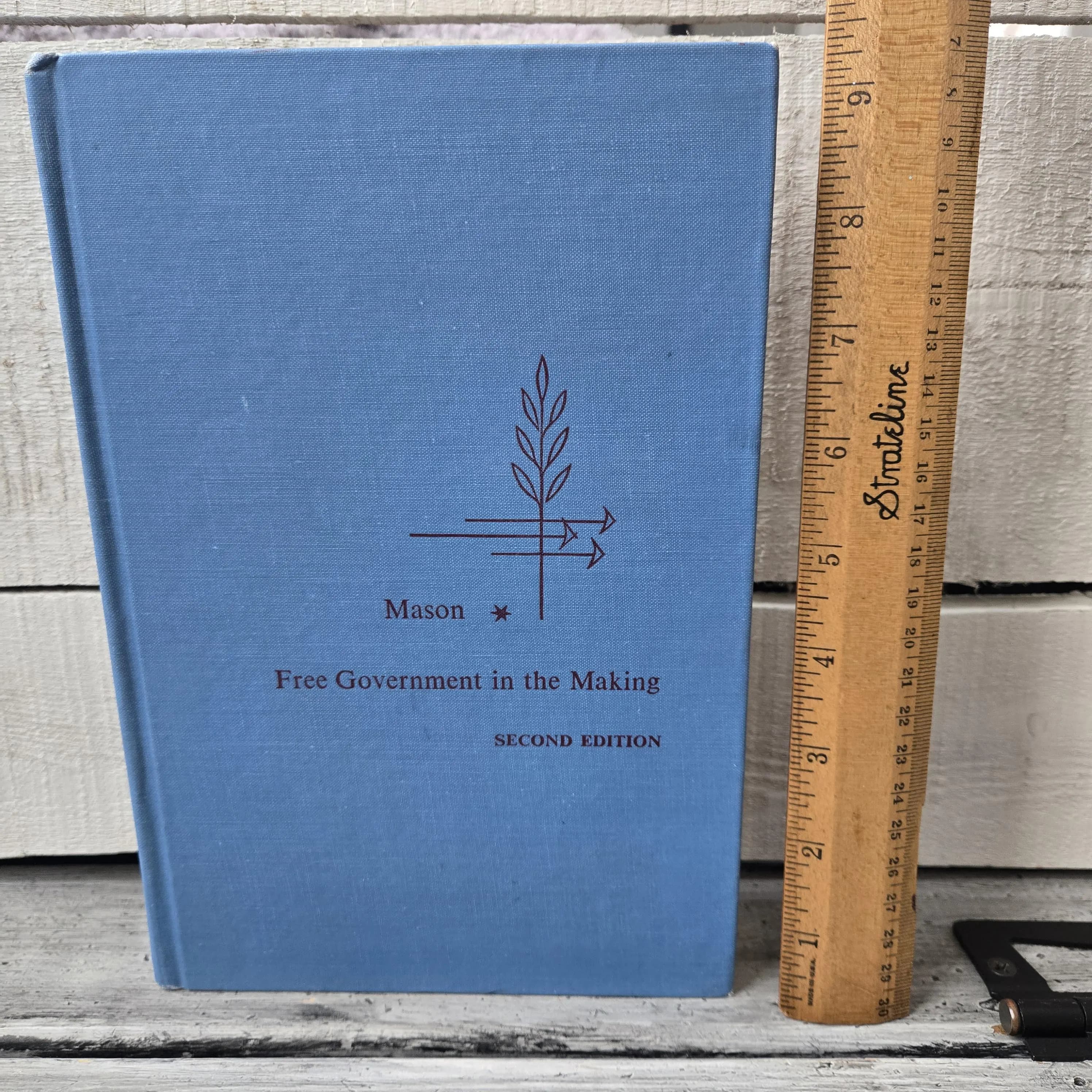 Free Government in the Making by Alpheus Thomas Mason 1960 2nd edition, Readings in American Political Thought book, vintage government book - image 4