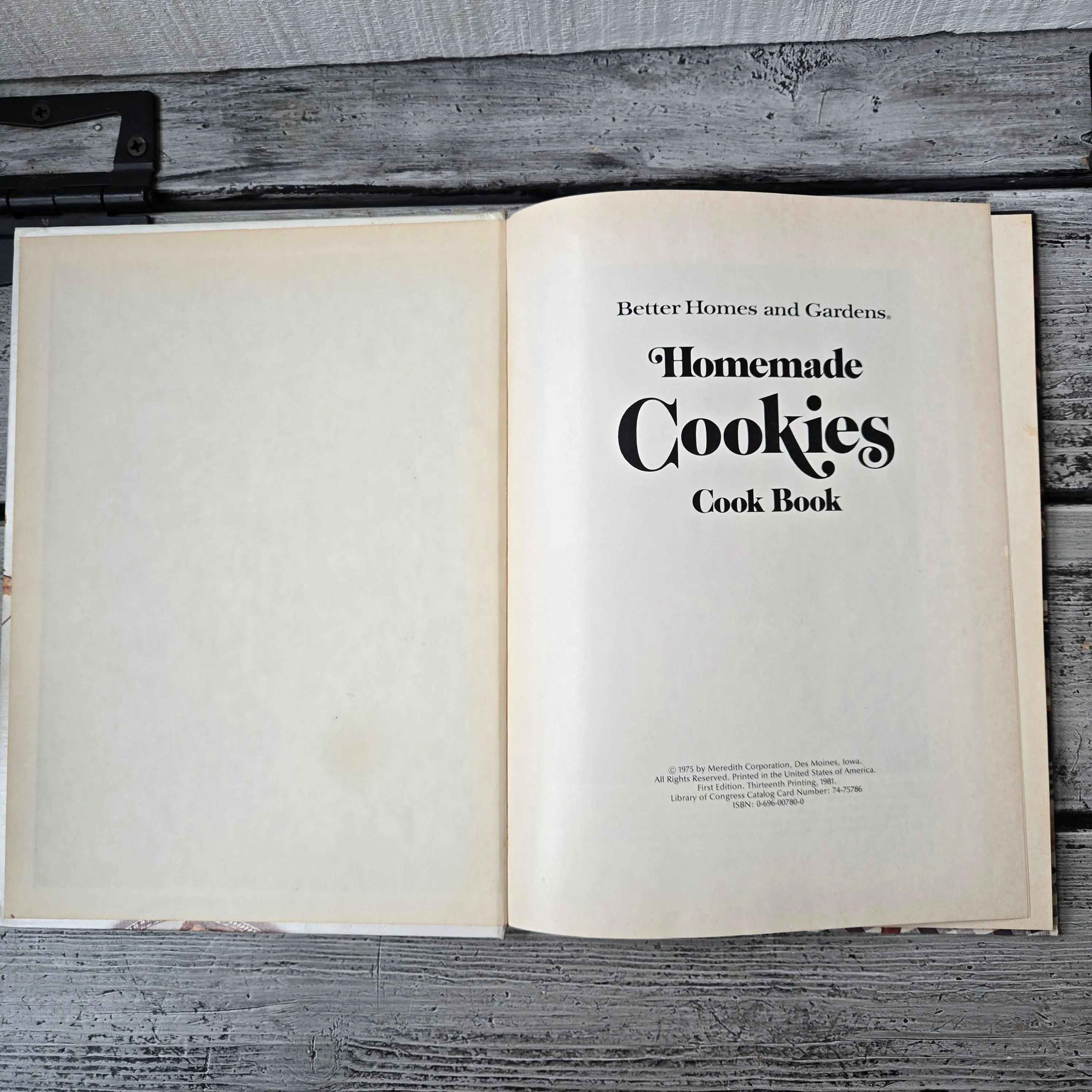 Better Homes and Gardens Homemade Cookies Cook Book, vintage cookie cookbook, vintage baking, 1980's cookie cookbook, BHG homemade cookies - image 4