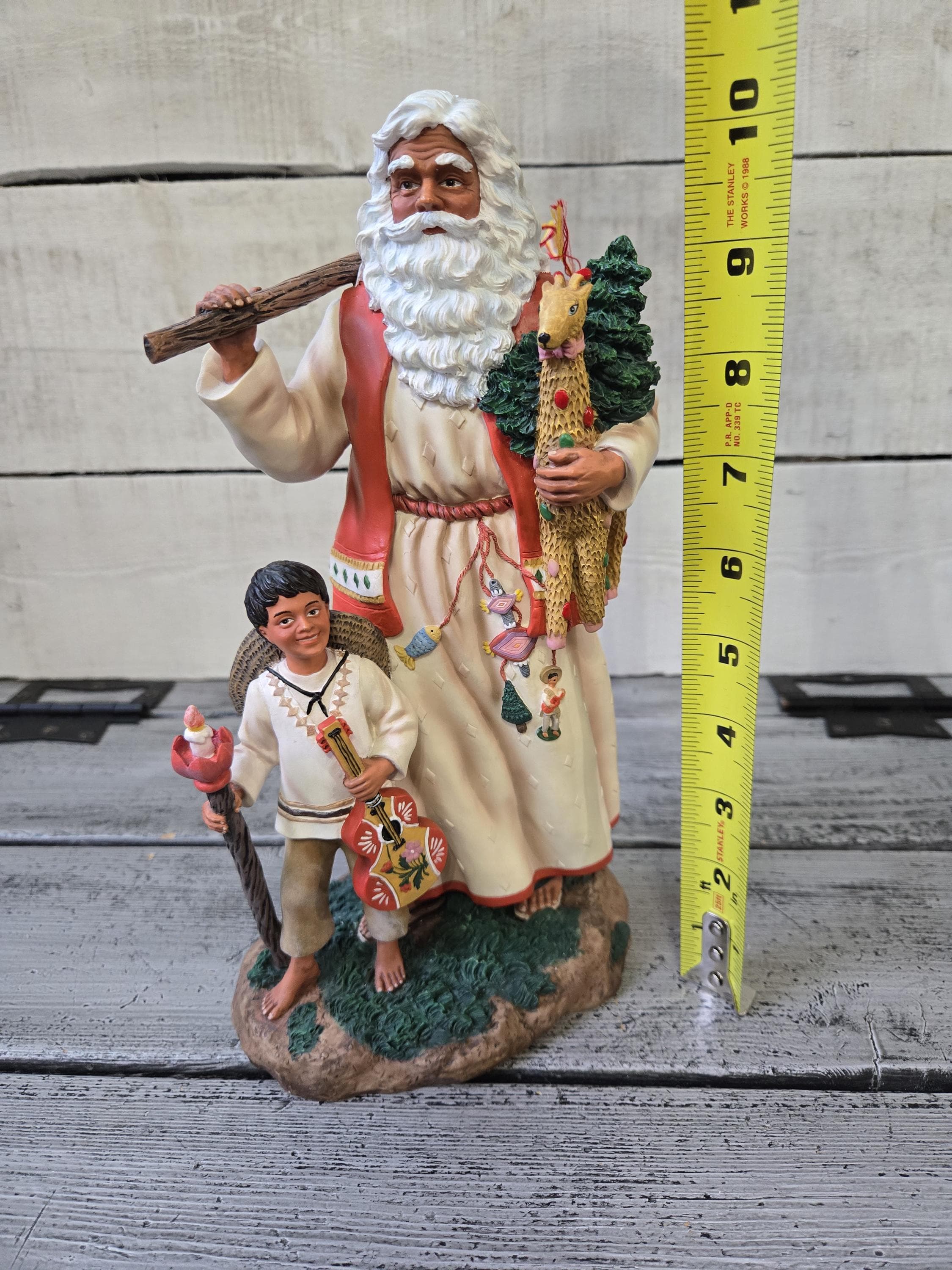 Vintage San Nicolas, Pipka San Nicolas, vintage Christmas San Nicolas large, Pipka Memories of Christmas, San Nicolas limited edition figure - image 4
