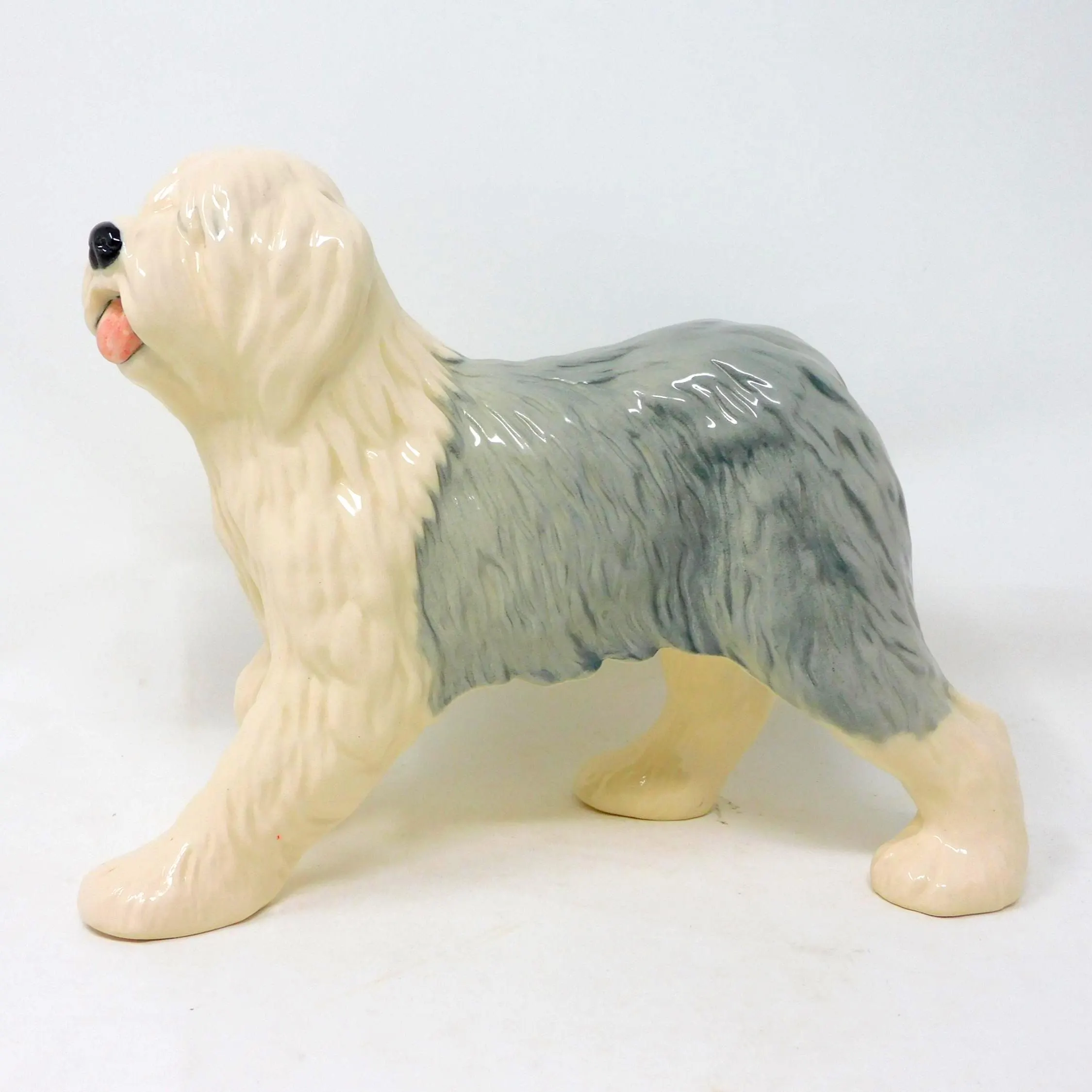Beswick Old English Sheepdog – Model 3058 – Warren Platt – 1988–1989 – Gloss Finish
