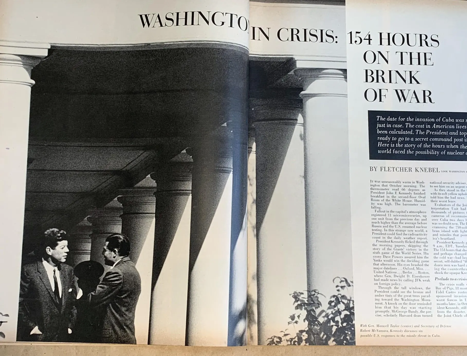December 18, 1962 LOOK Magazine " Washington in Crisis" - image 5