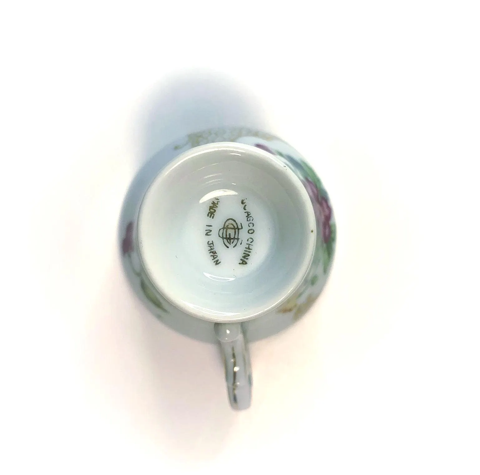 Vintage Ucagco Made In Japan Demitasse Cup Set - image 3